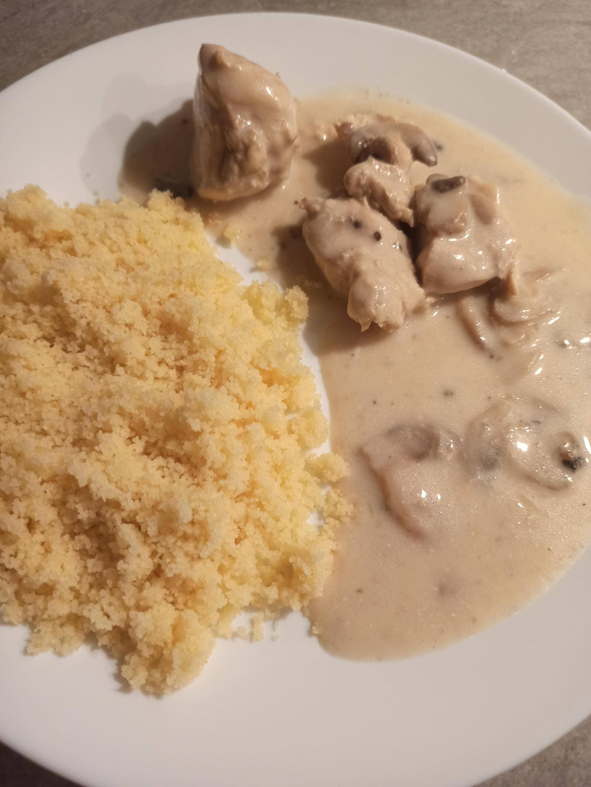 Poulet champignons a la crème - Recepten Cookeo | Moulinex