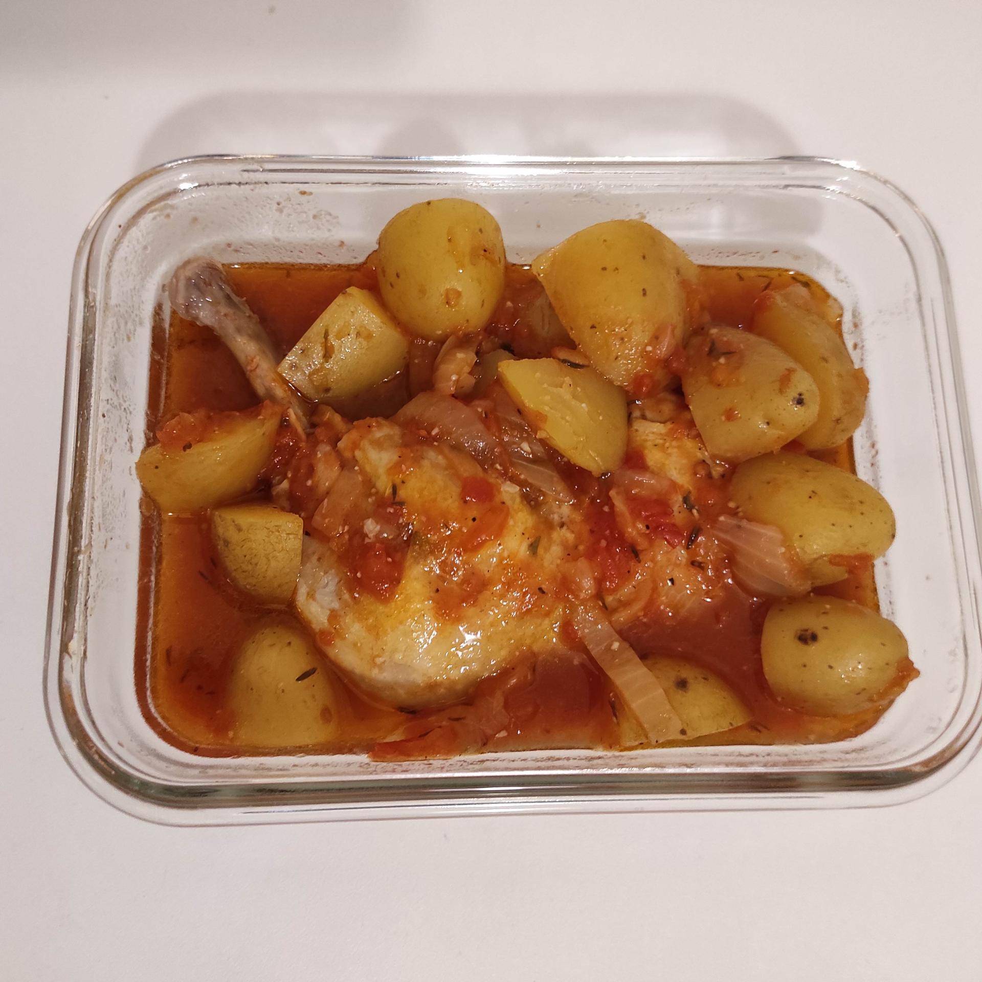 Poulet fondant et Pommes de terre - Recepten Cookeo V3 Mini | Moulinex