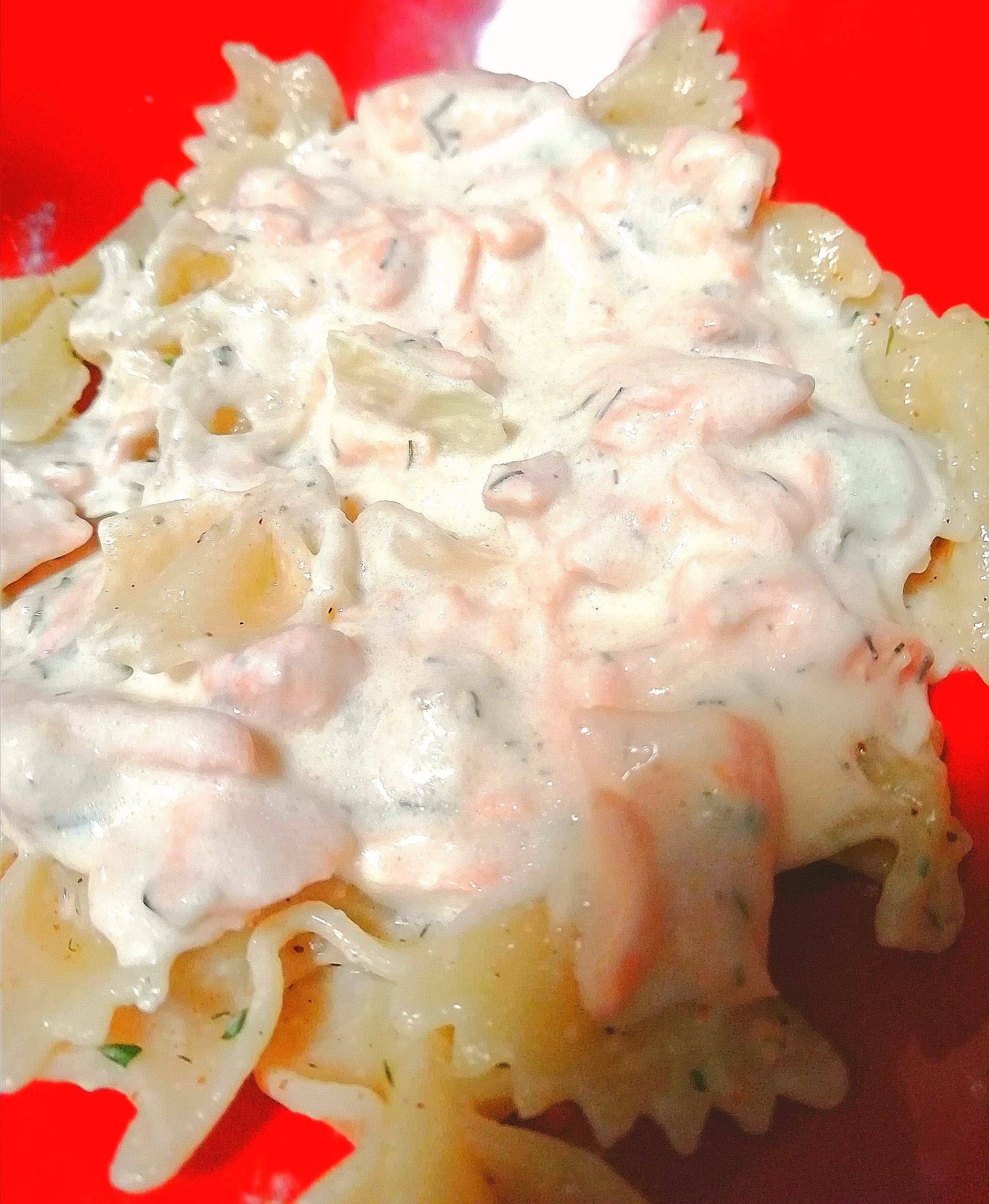 Pâtes saumon mascarpone - Recepten Cookeo | Moulinex