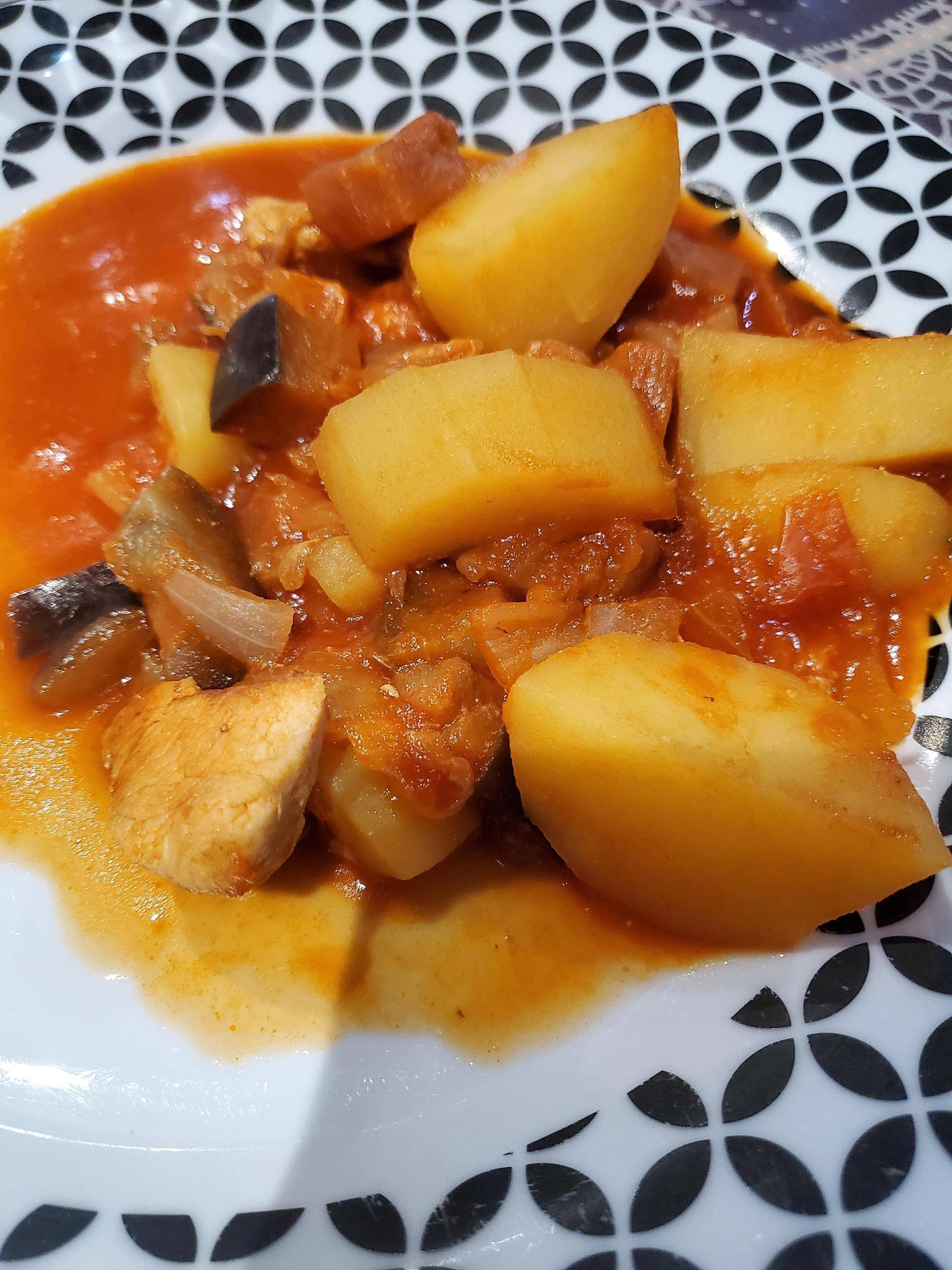 Poulet ratatouille à ma façon - Recepten Cookeo V3 | Moulinex