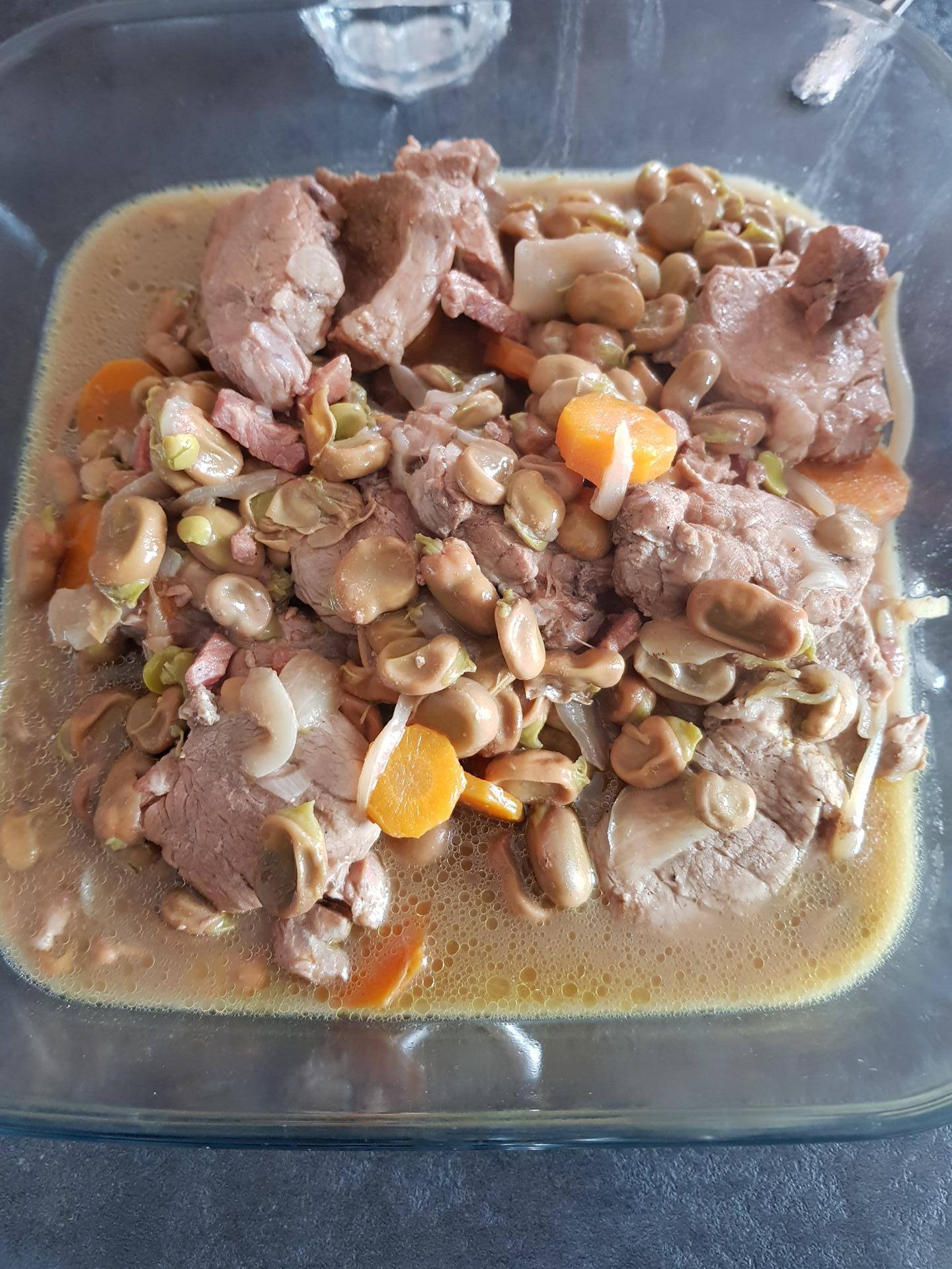 Filet mignon de porc aux fèves - Recepten Cookeo | Moulinex