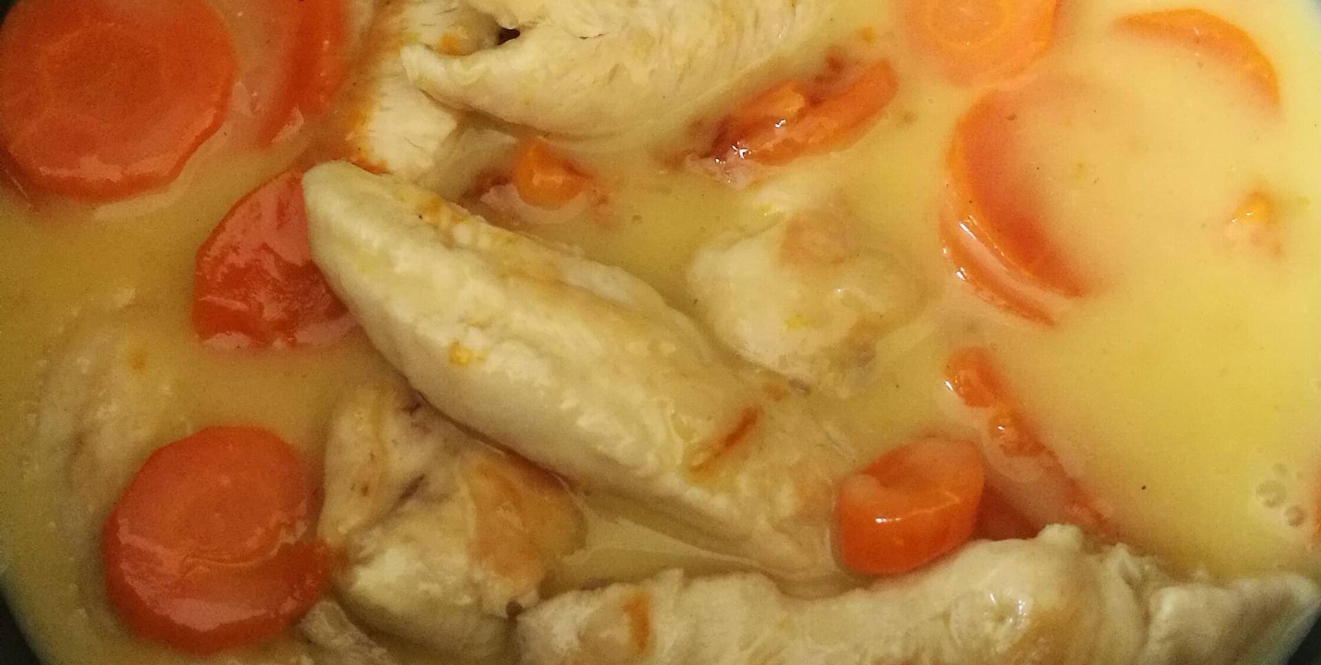 Aiguillettes de poulet à la cancoillotte - Recepten Cookeo | Moulinex