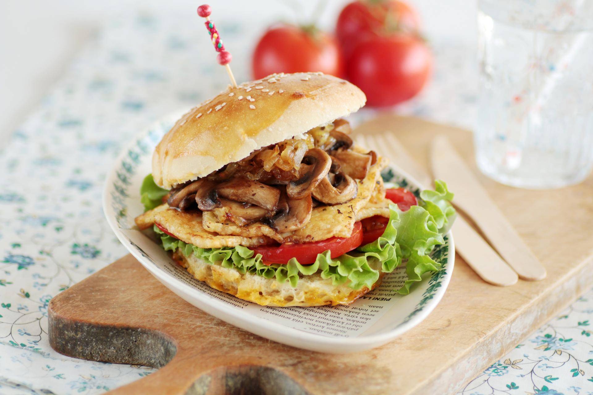 Burger Végétarien - Recepten Companion Connect | Moulinex