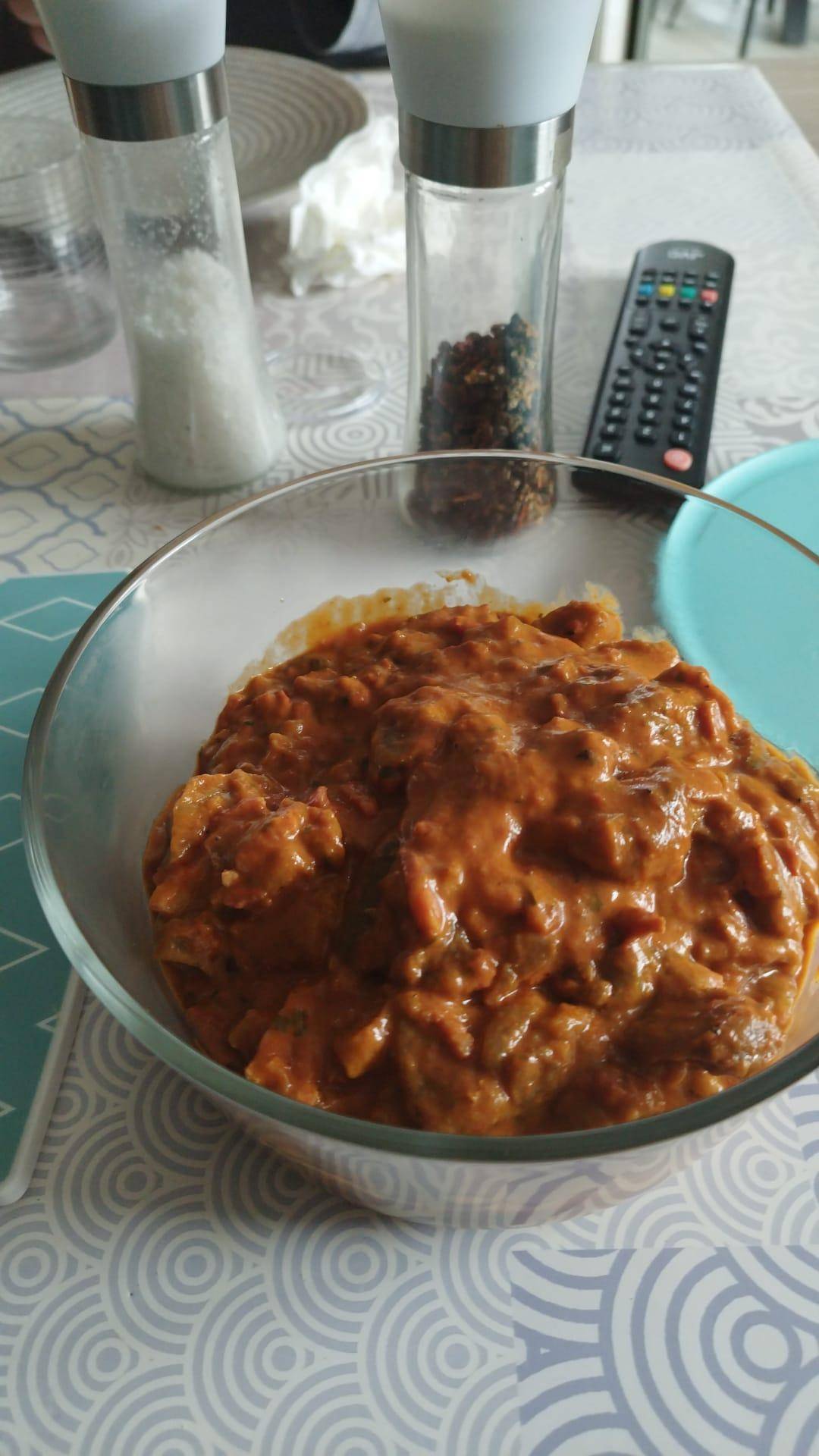 Aubergines au lait de coco - Recepten Cookeo V3 | Moulinex