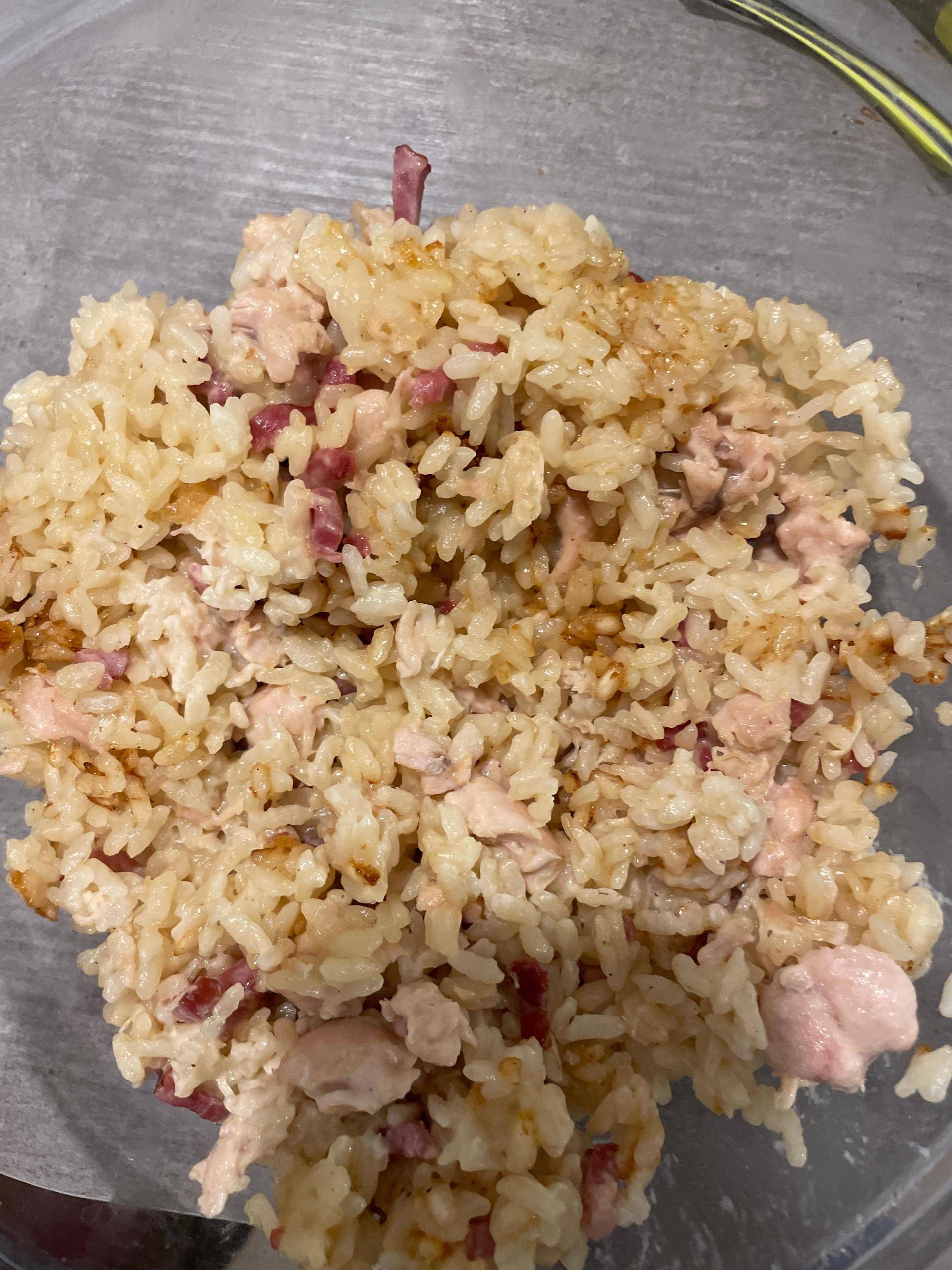 Rissoto poulet lardons - Recepten Cookeo | Moulinex