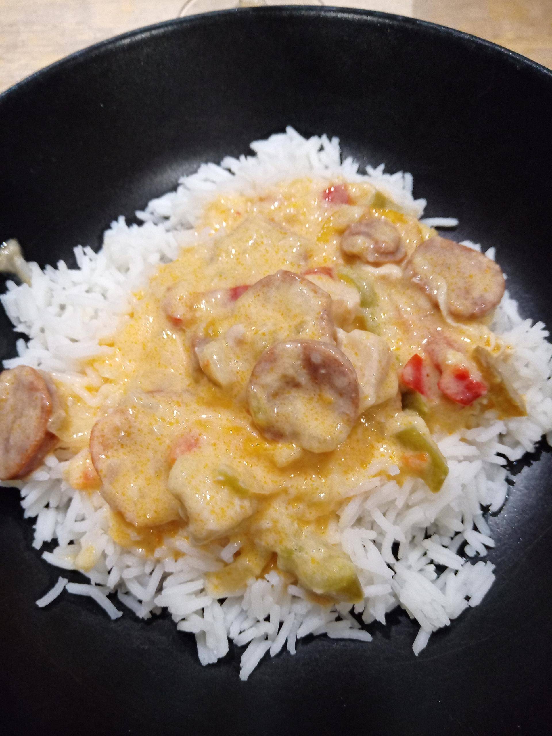 Poulet chorizo poivrons - Recette Cookeo | Moulinex