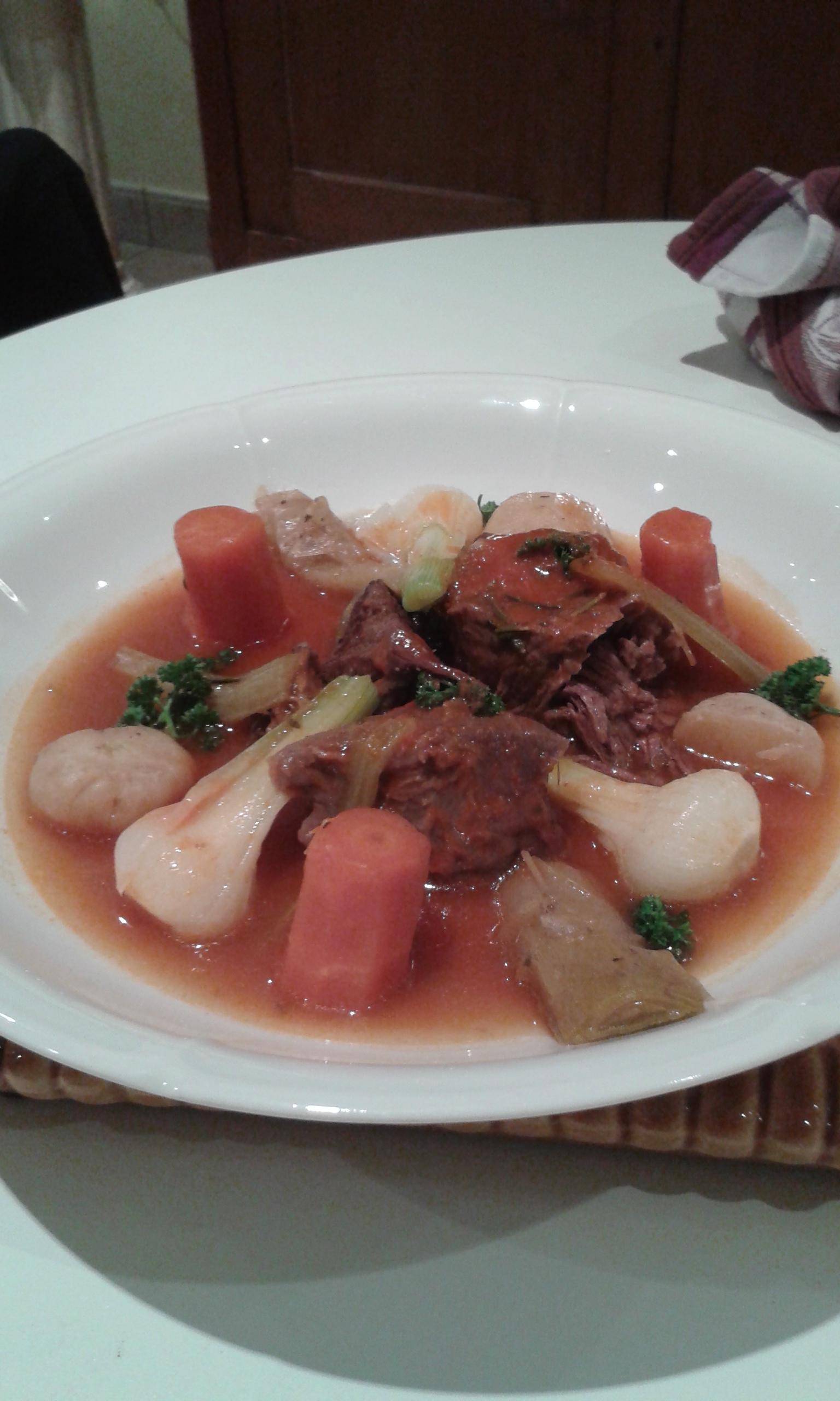 Pot au feu de joue et queues de bœuf - Recette Cookeo | Moulinex