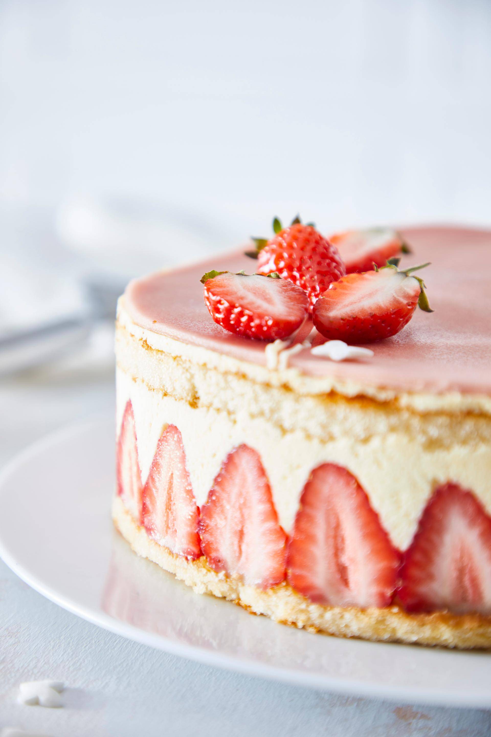 Fraisier - Recette Kitchen Machines Touch/Touch + | Moulinex