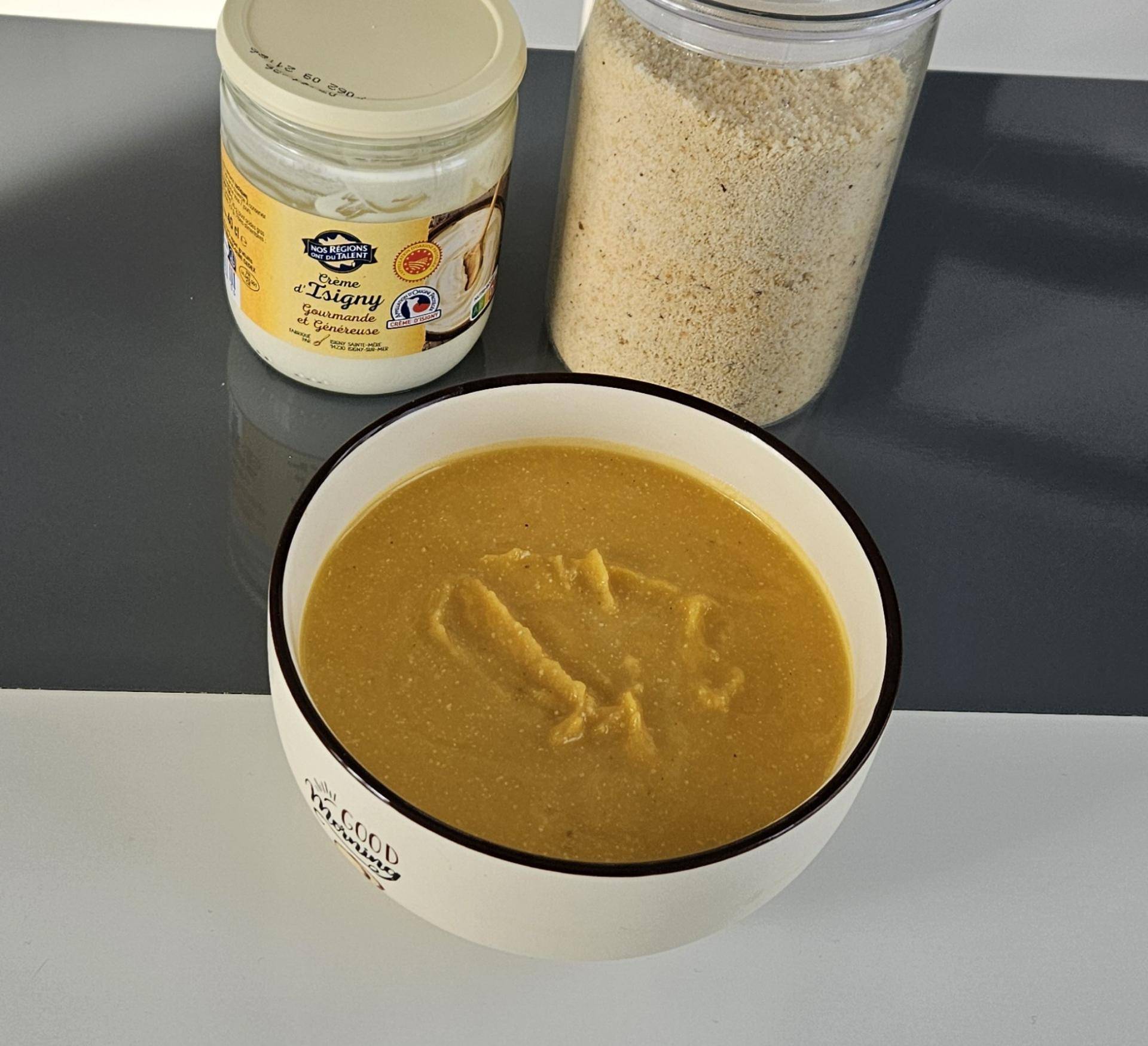 Velouté de butternut à la noisette de Satch - Recette Companion Connect XL | Moulinex
