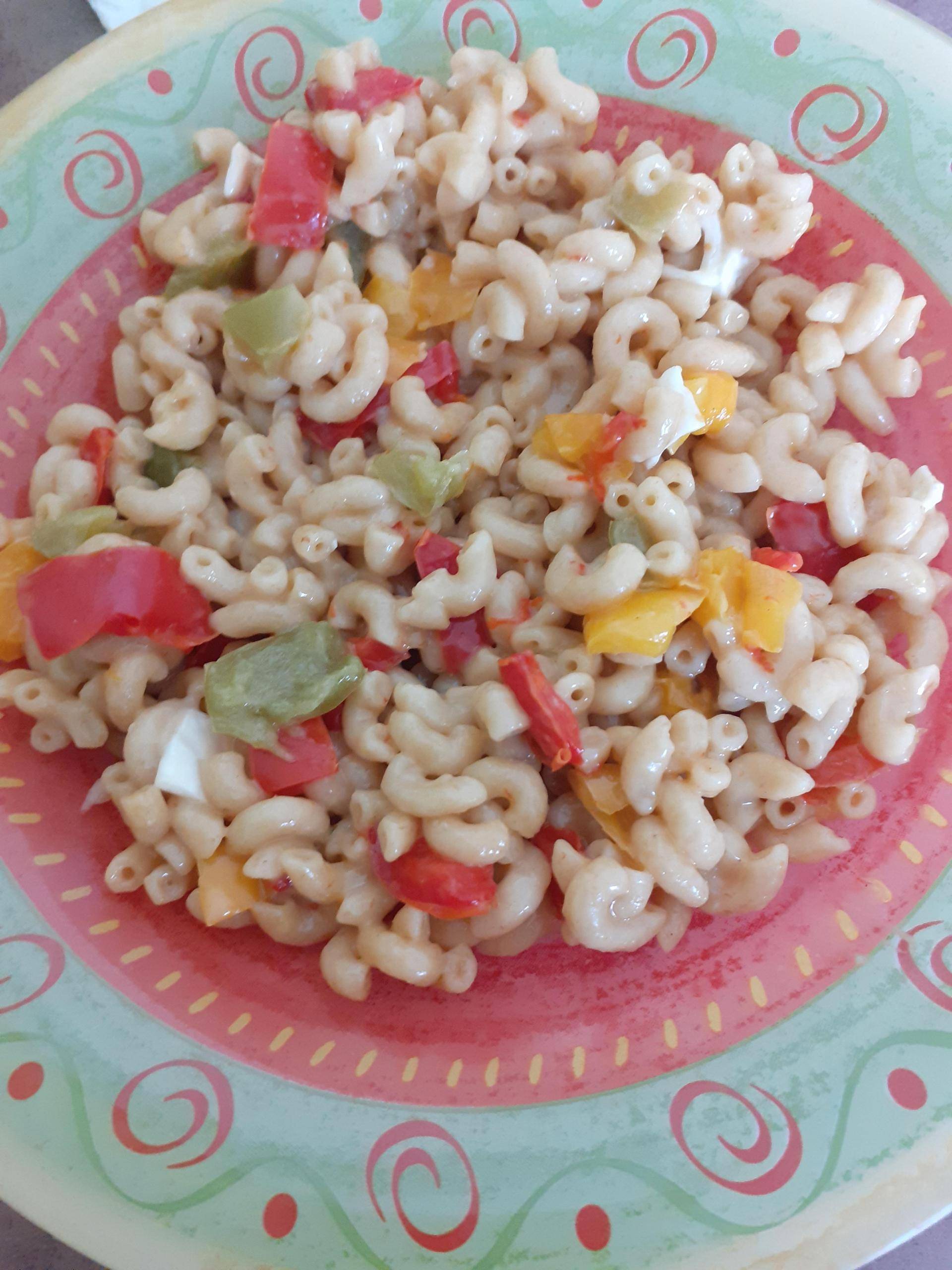 Pâtes poivrons chèvre - Recette Cookeo | Moulinex