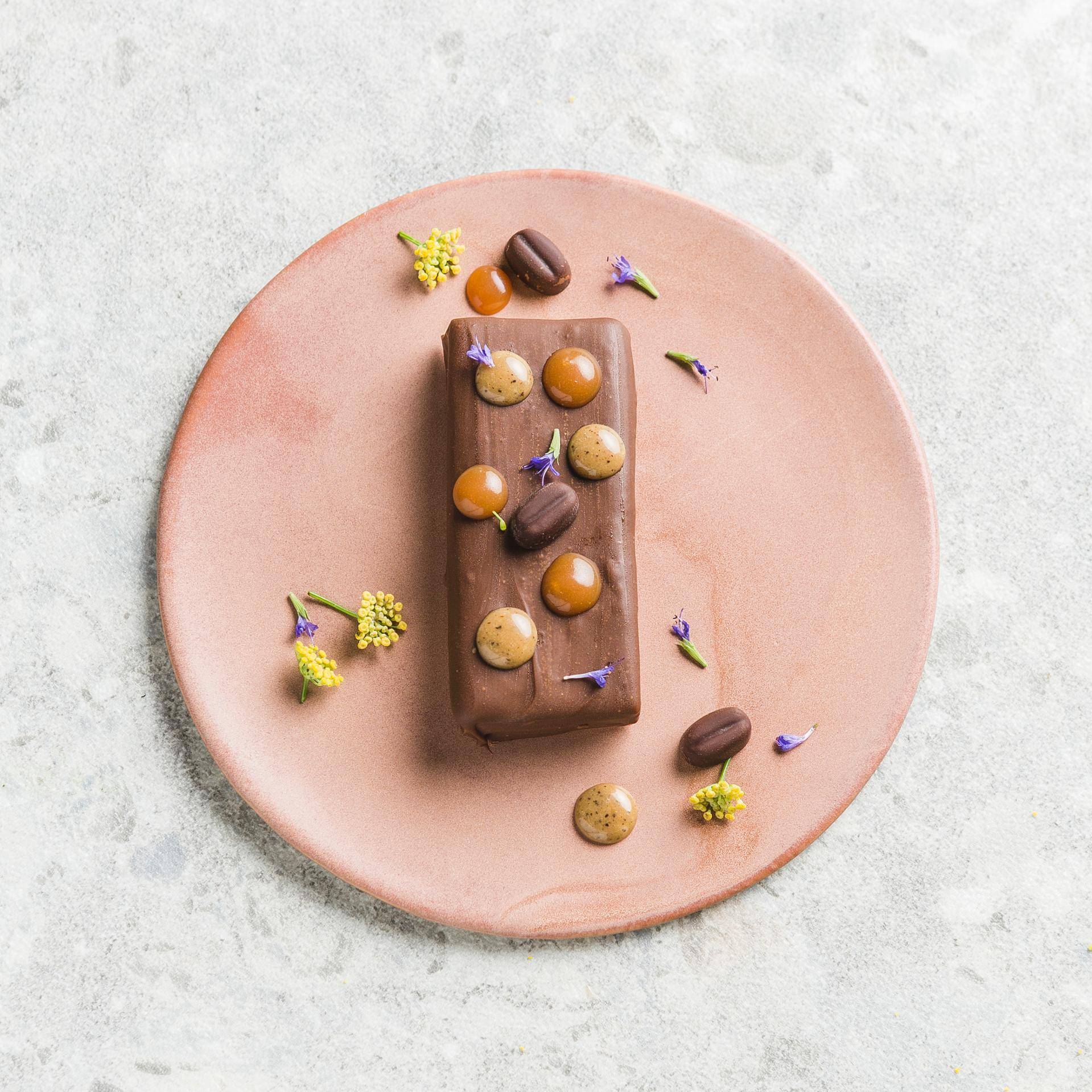 Fondant chocolat ganache chocolat blanc arabica et caramel beurre salé - Recepten Companion Connect XL | Moulinex