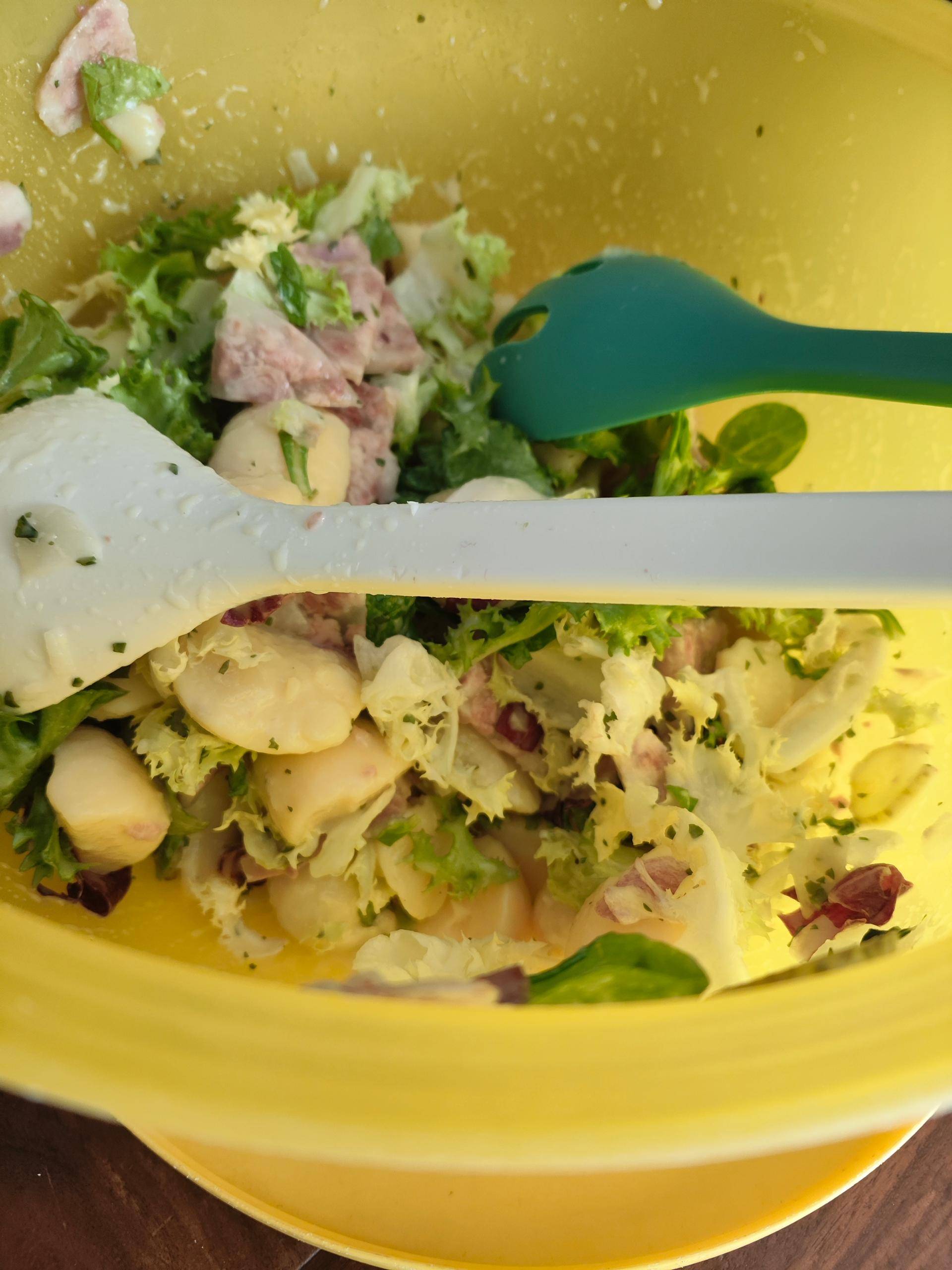Salade pomme de terre avec museau de porc - Recette Cookeo V3 | Moulinex