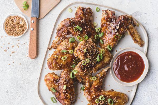 Ailes de poulet à l'asiatique - Recette Easy Fry Mega | Moulinex