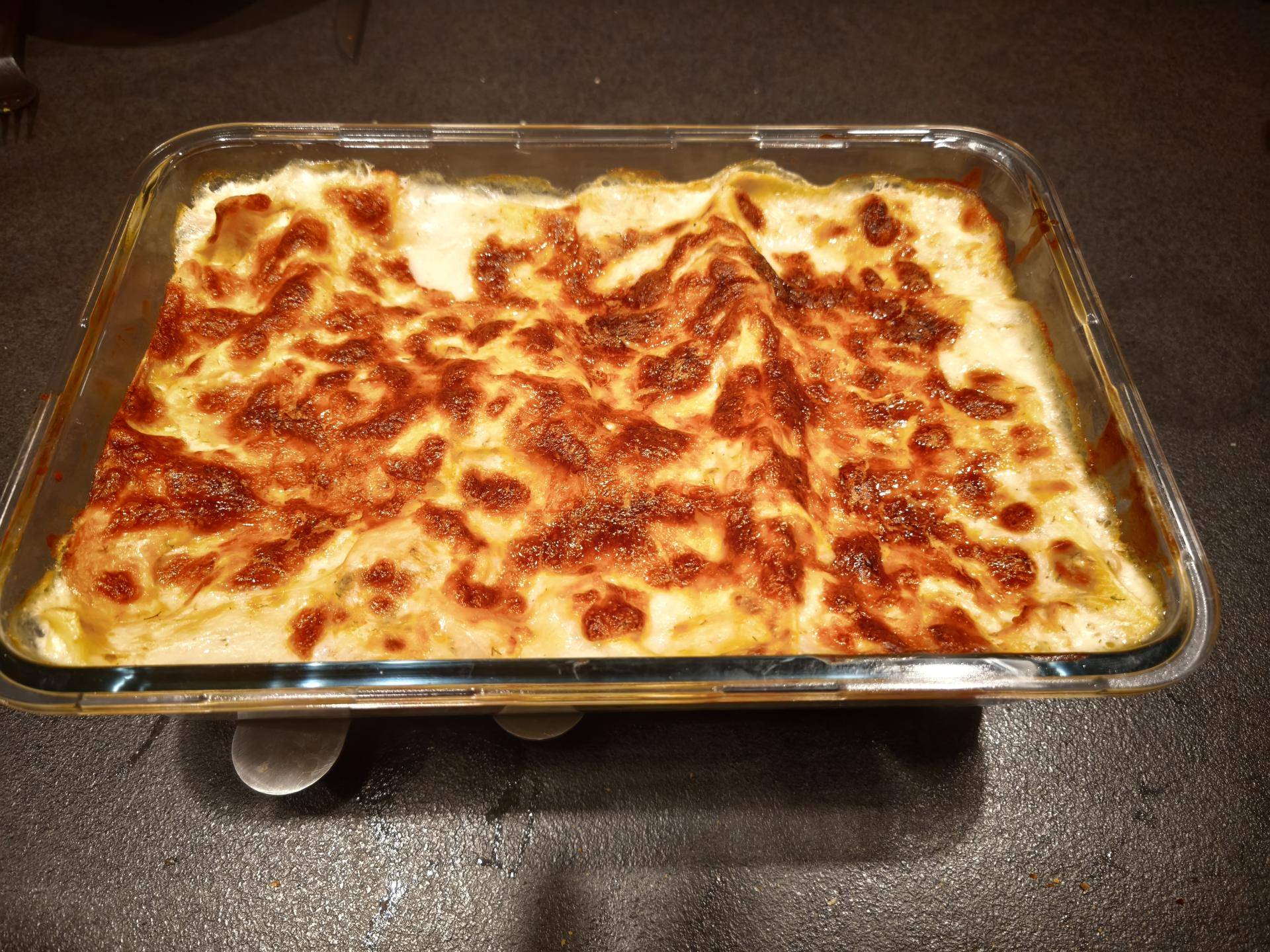 Lasagnes au saumon frais - Recette Companion Connect | Moulinex