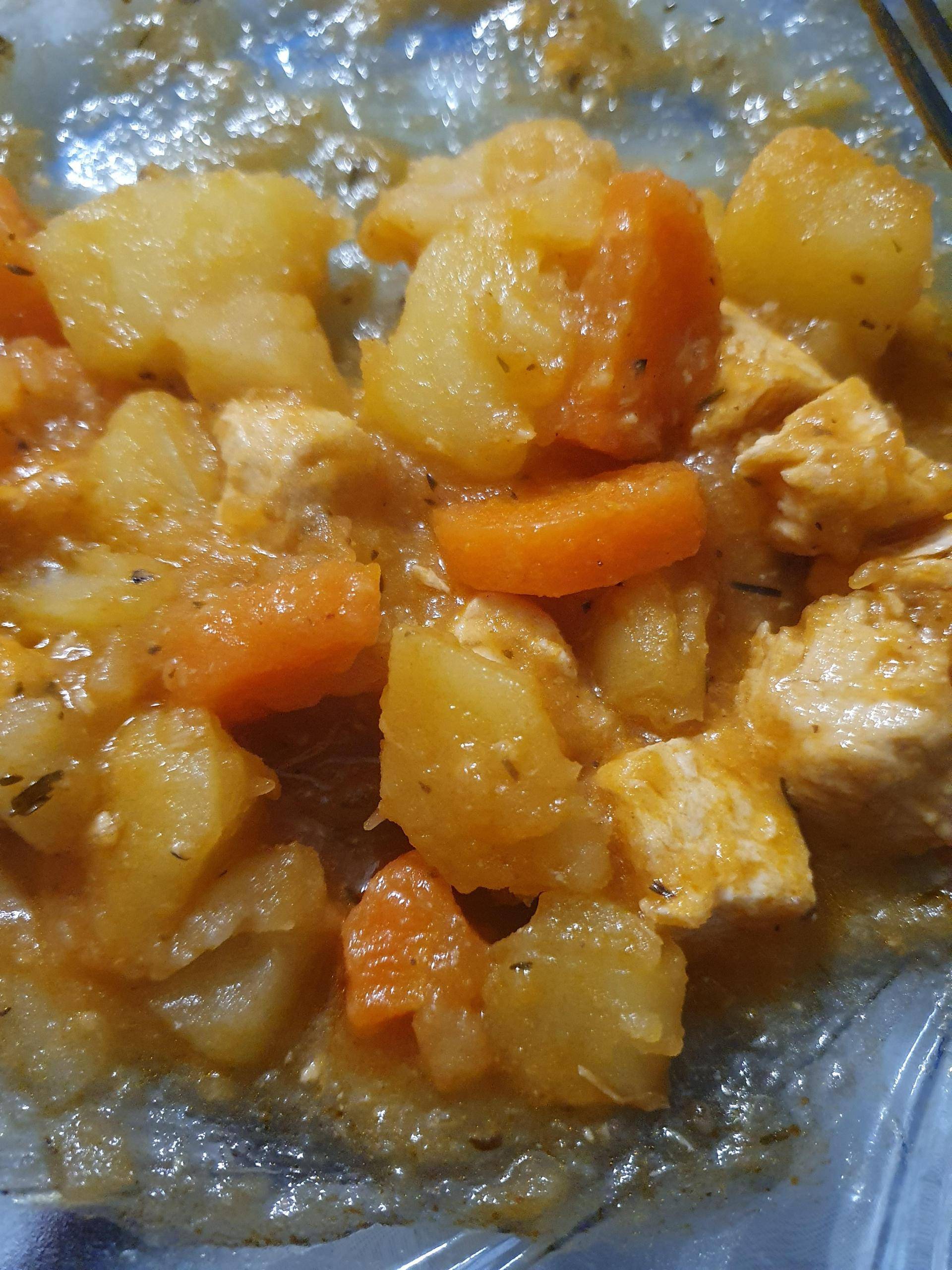 Poulet, carottes et pommes de terre - Recette Companion XL | Moulinex