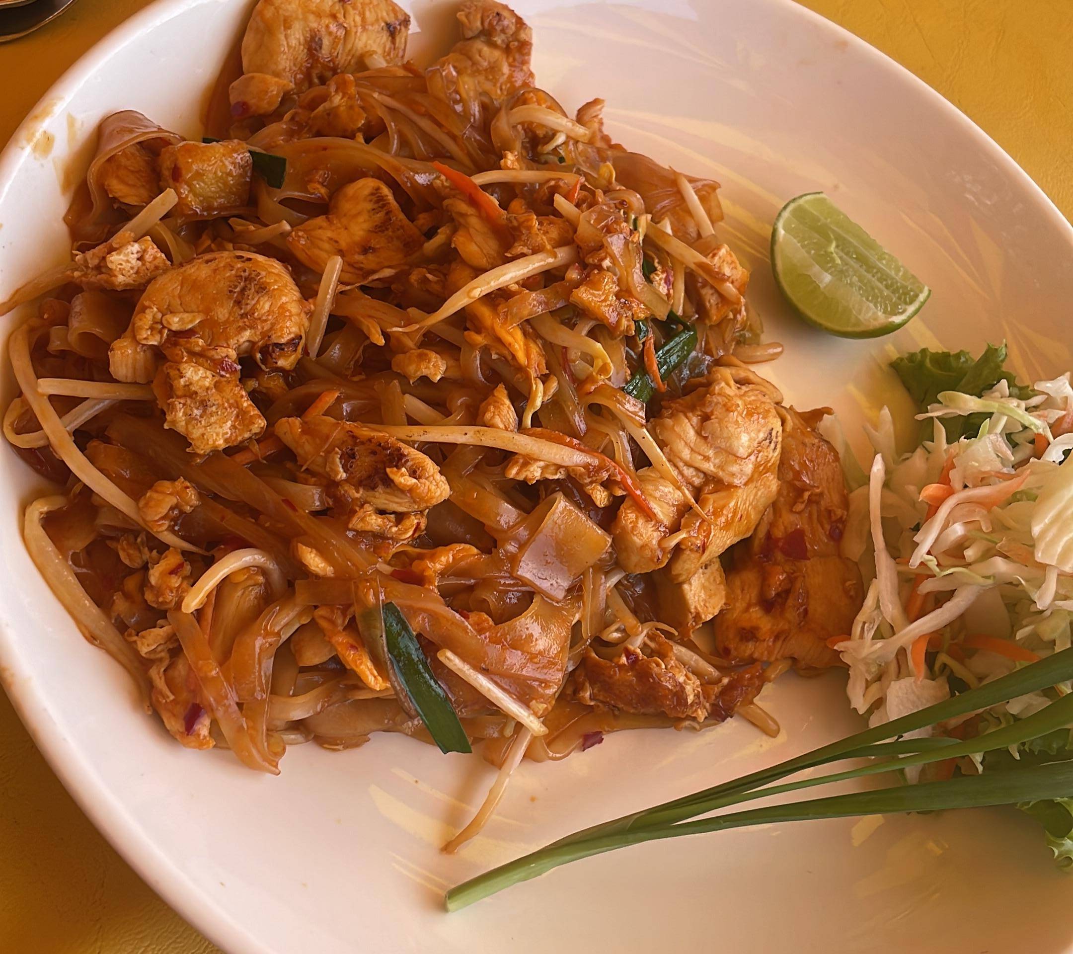 Pad Thaï au poulet - Recette Companion Connect XL | Moulinex