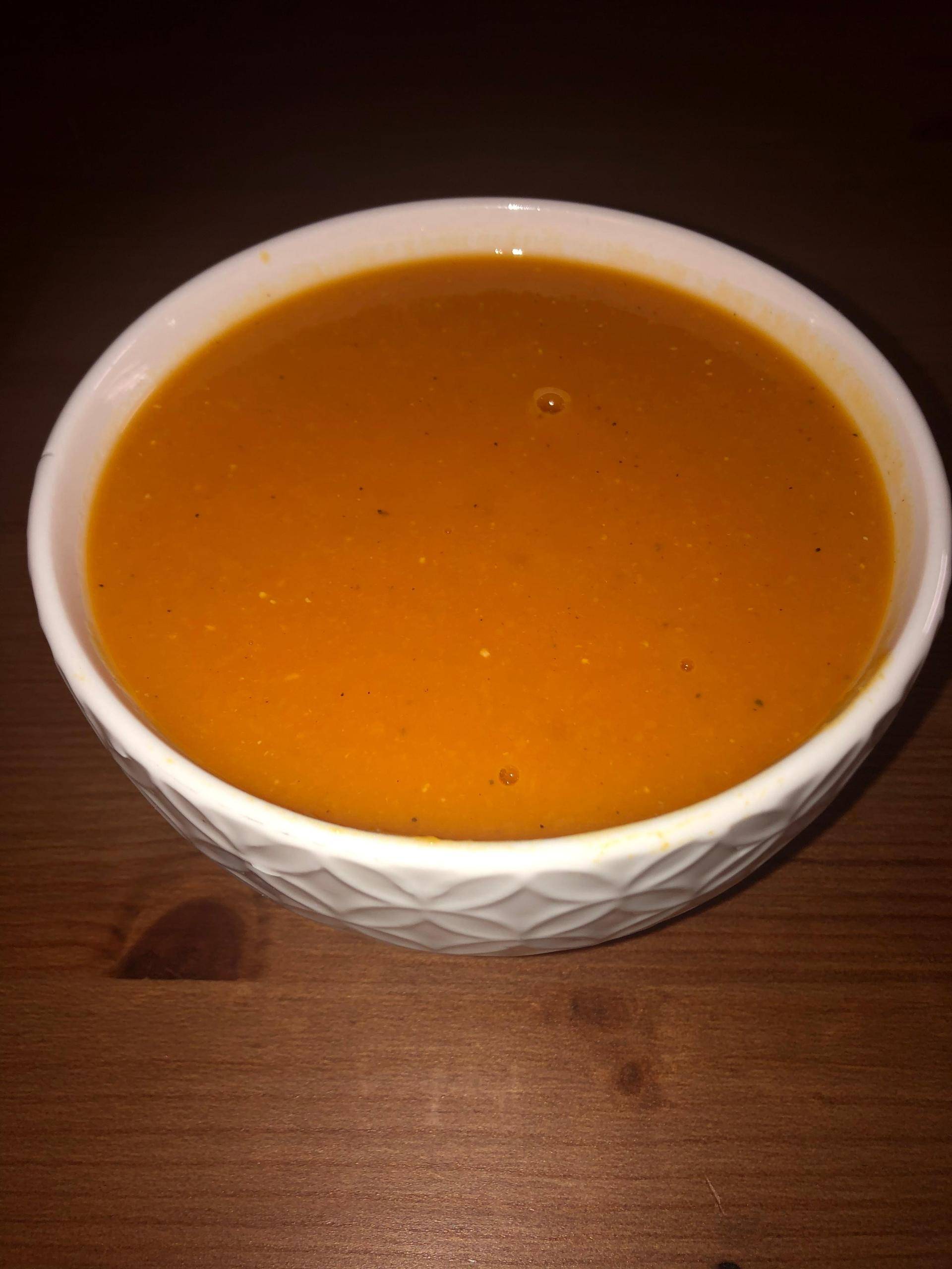 Soupe courge musquée et lentilles corails - Recepten Cookeo | Moulinex