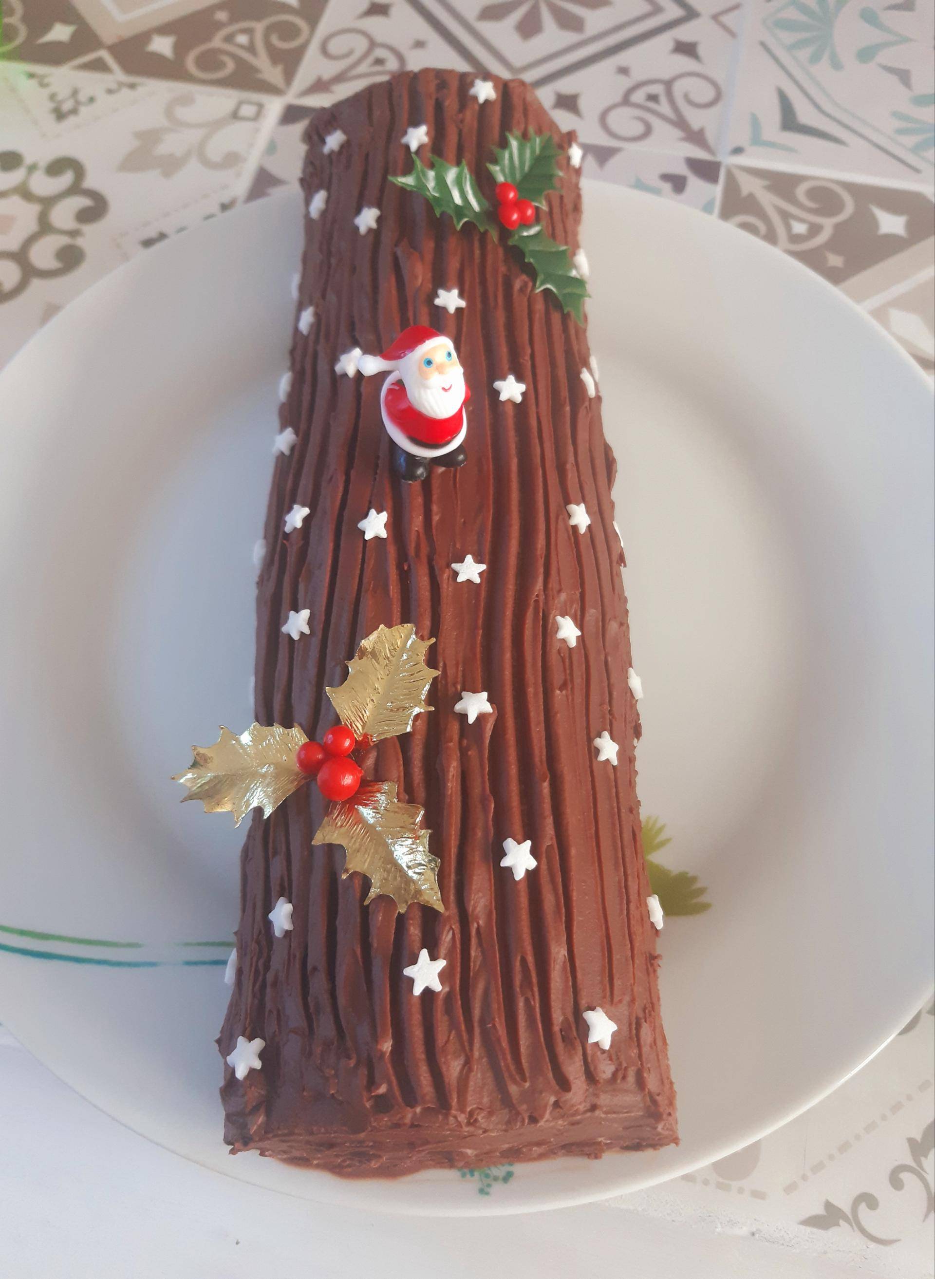 Buche de Noël chocolat- noisettes - Recepten Companion Connect XL | Moulinex