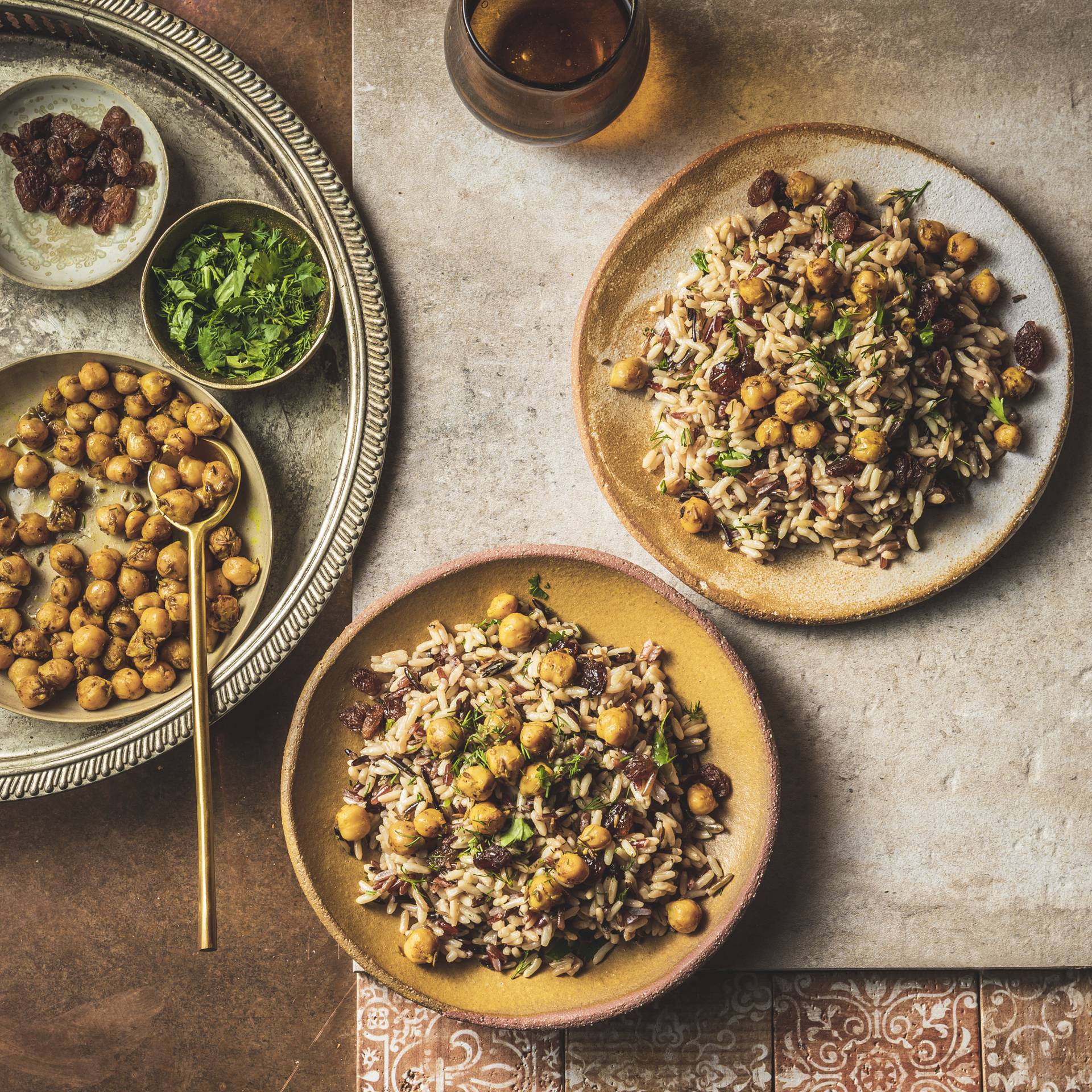 Riz, pois chiches et épices - Recette Cookeo | Moulinex