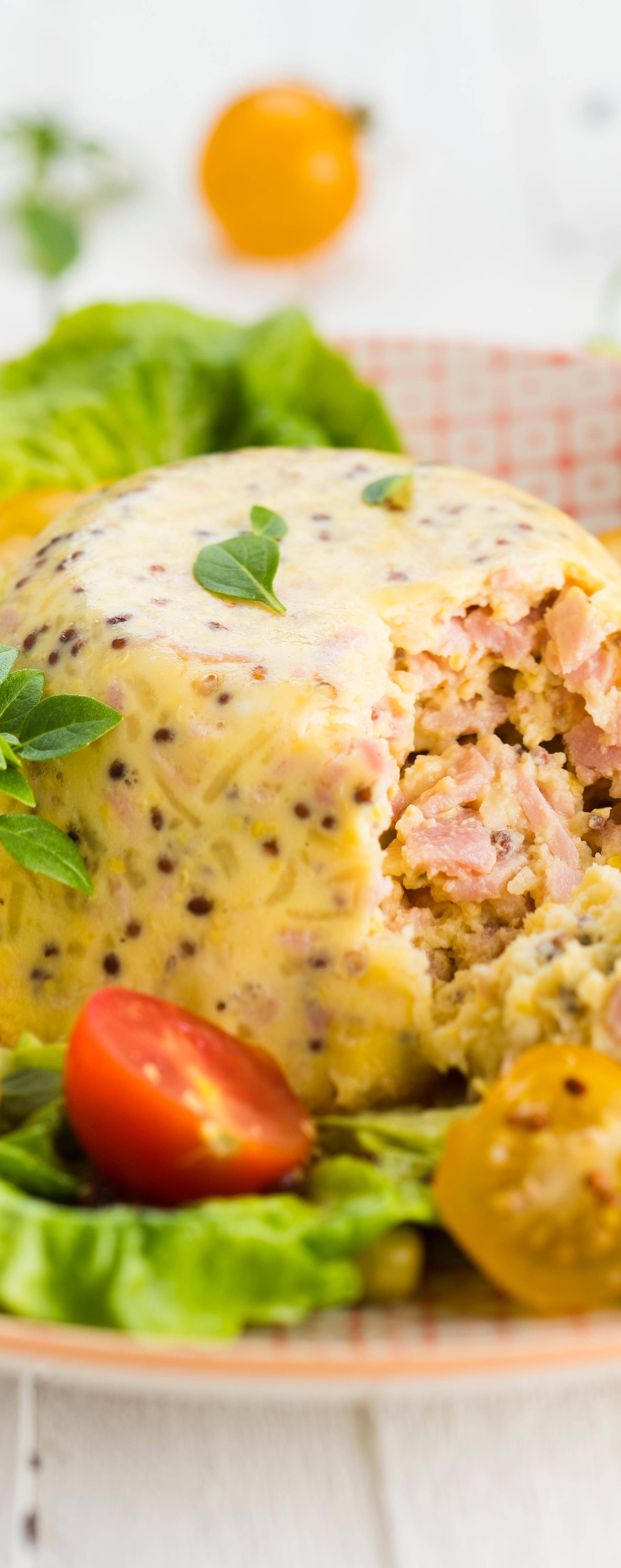 Flan met ham en mosterd - Recepten Cookeo | Moulinex