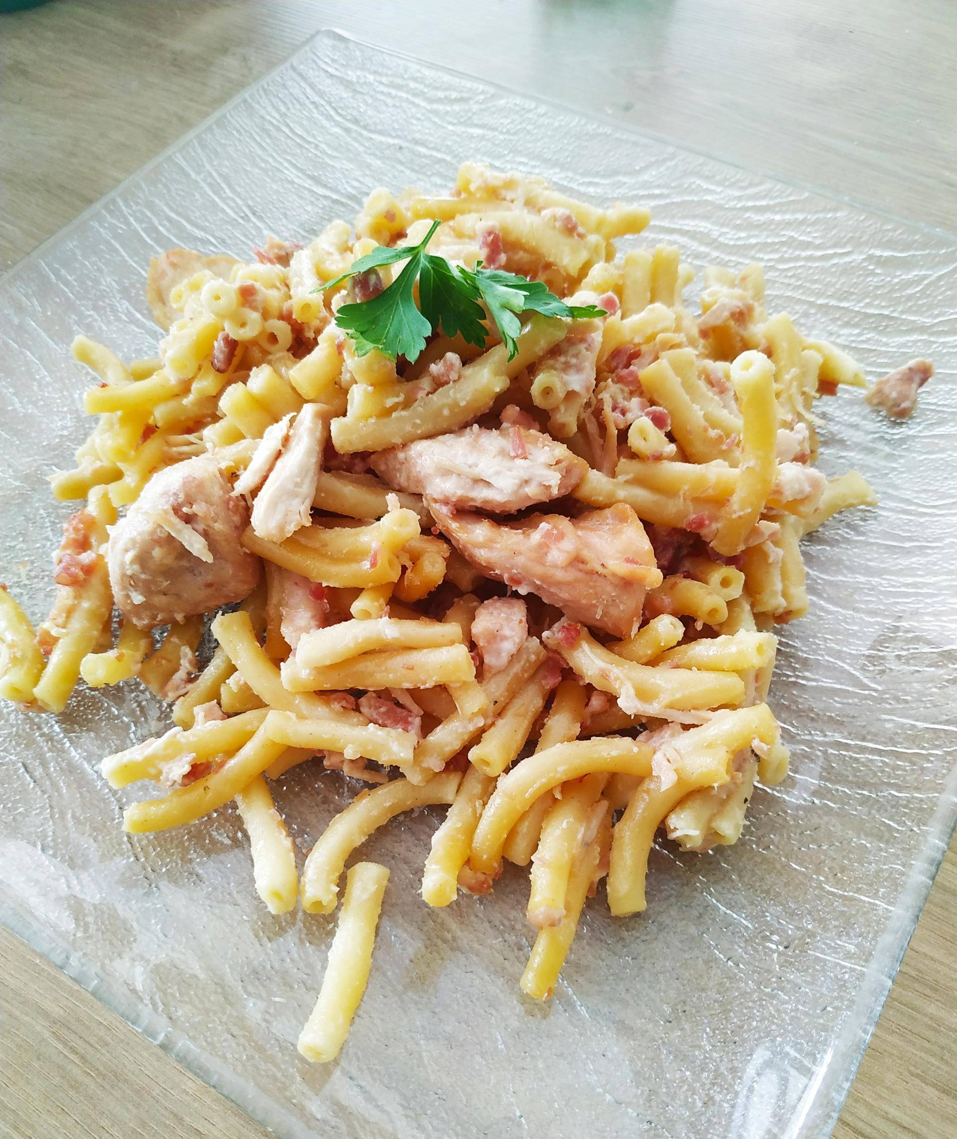 Pates aux poulets - Recette Cookeo | Moulinex