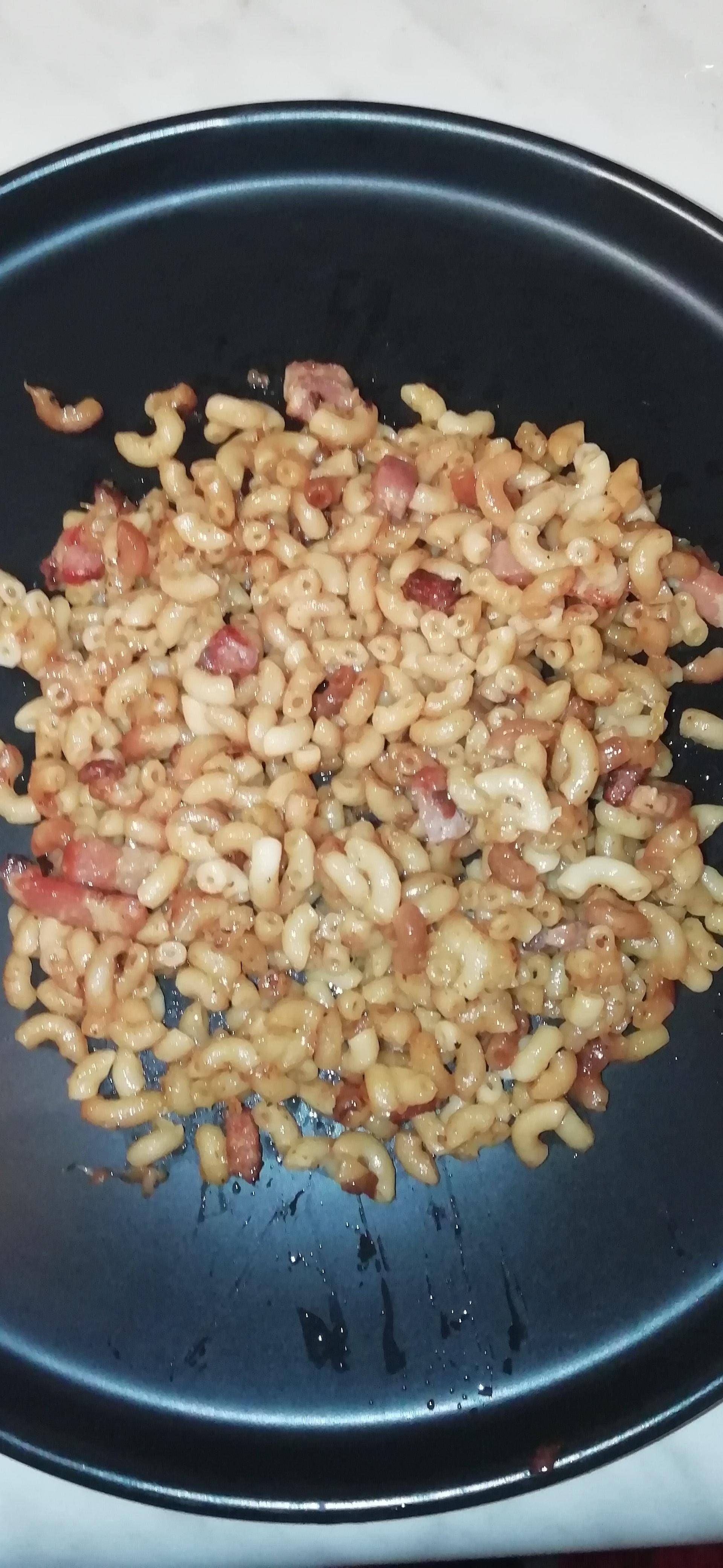 Coquillettes aux lardons - Recette Cookeo | Moulinex