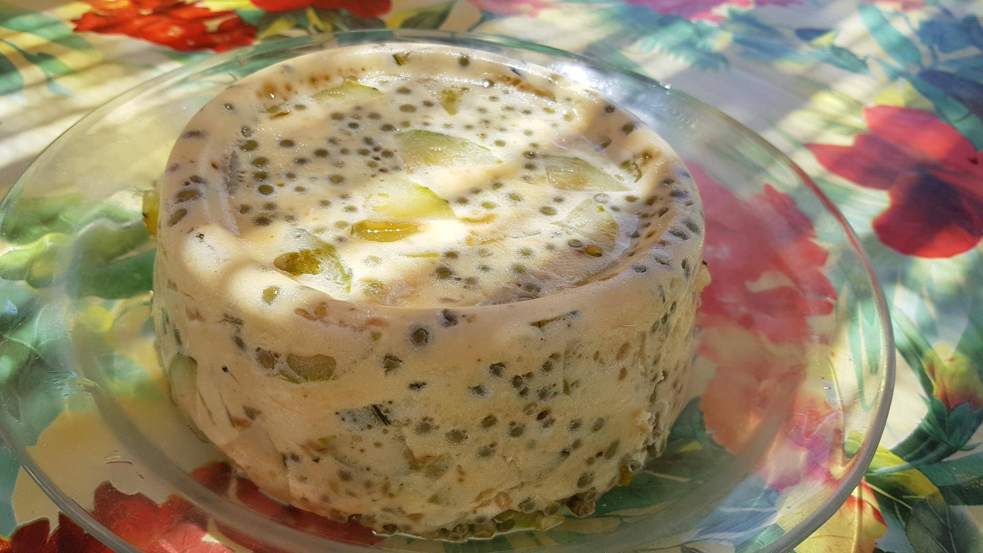 Flan fraicheur courgette et petits pois - Recepten Cookeo | Moulinex