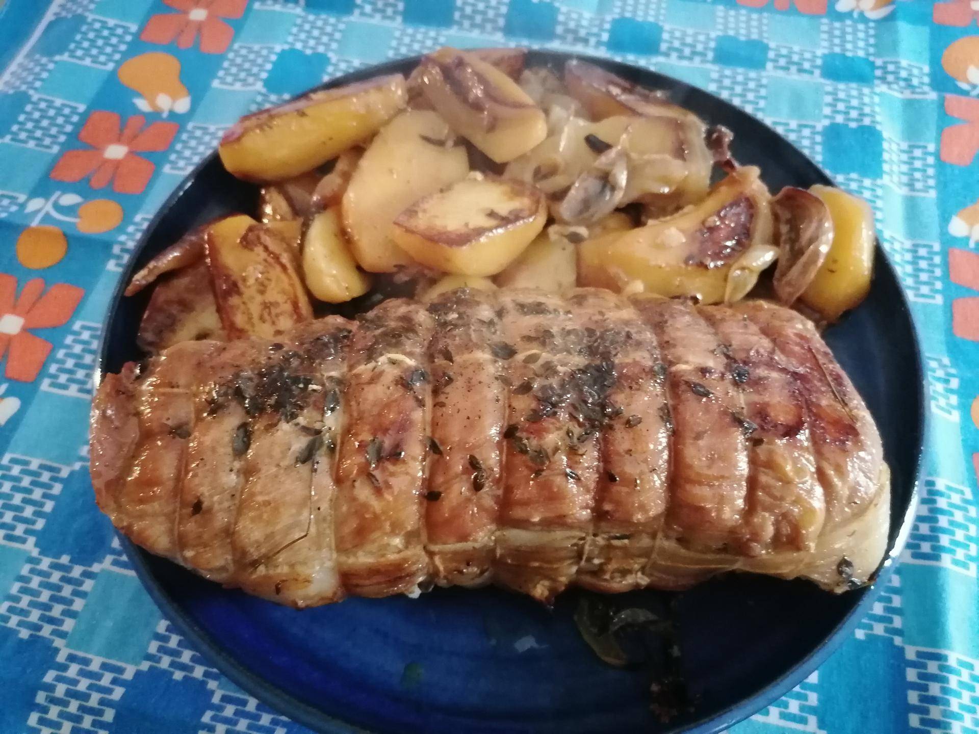 Rôti de veau sur son lit de pommes de terre - Recepten Cookeo V3 | Moulinex