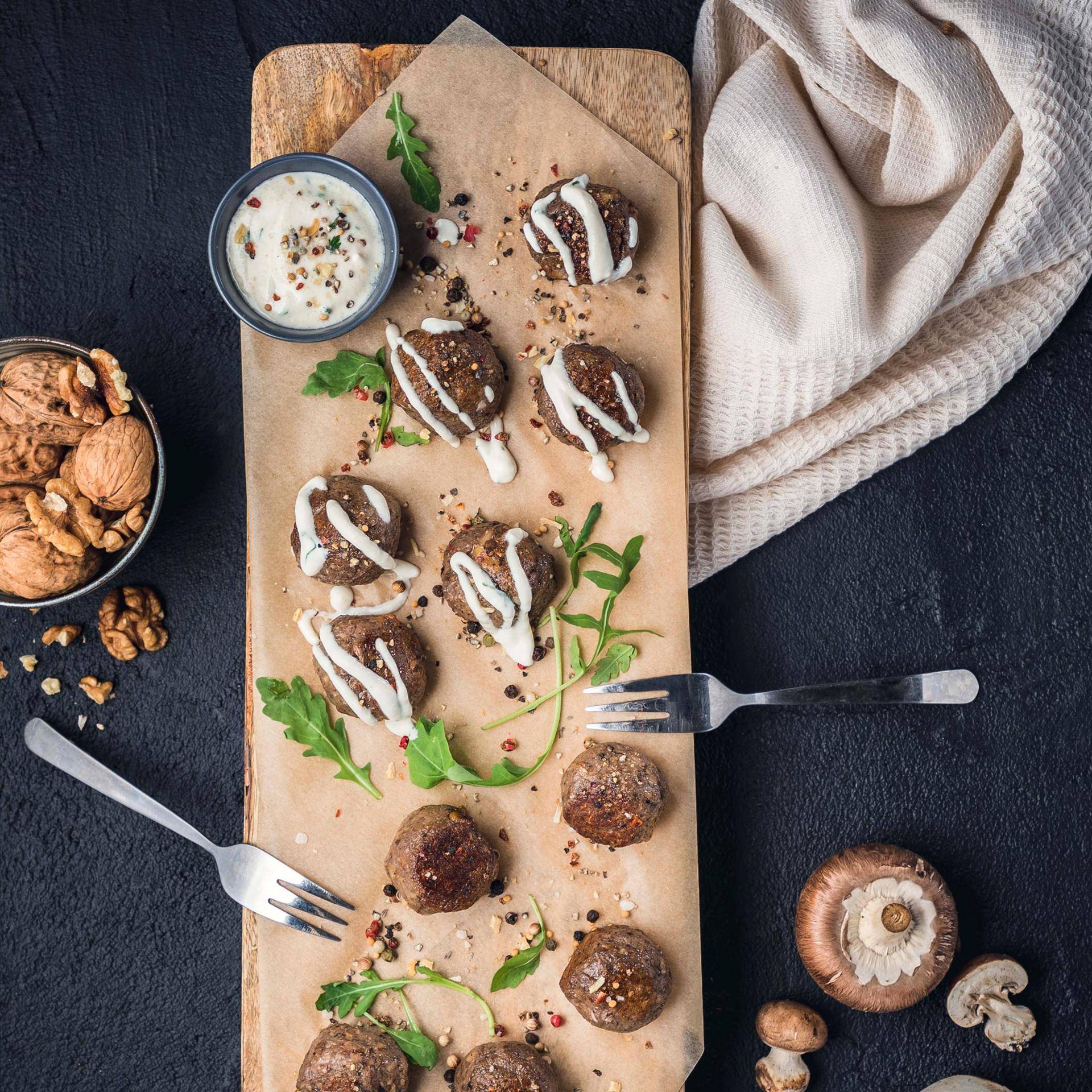 Boulettes de champignons - Recette Companion | Moulinex