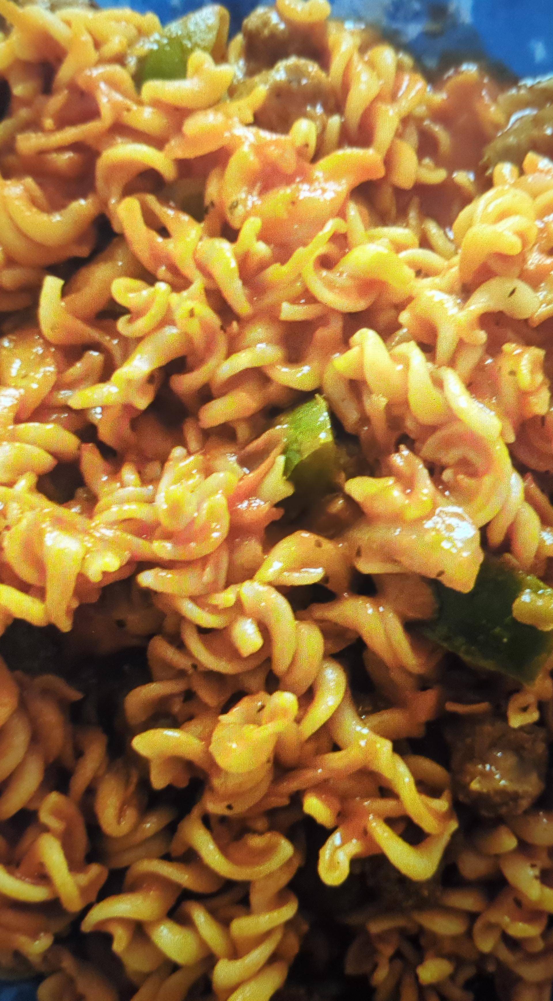 Pâtes aux merguez - Recette Companion Connect | Moulinex