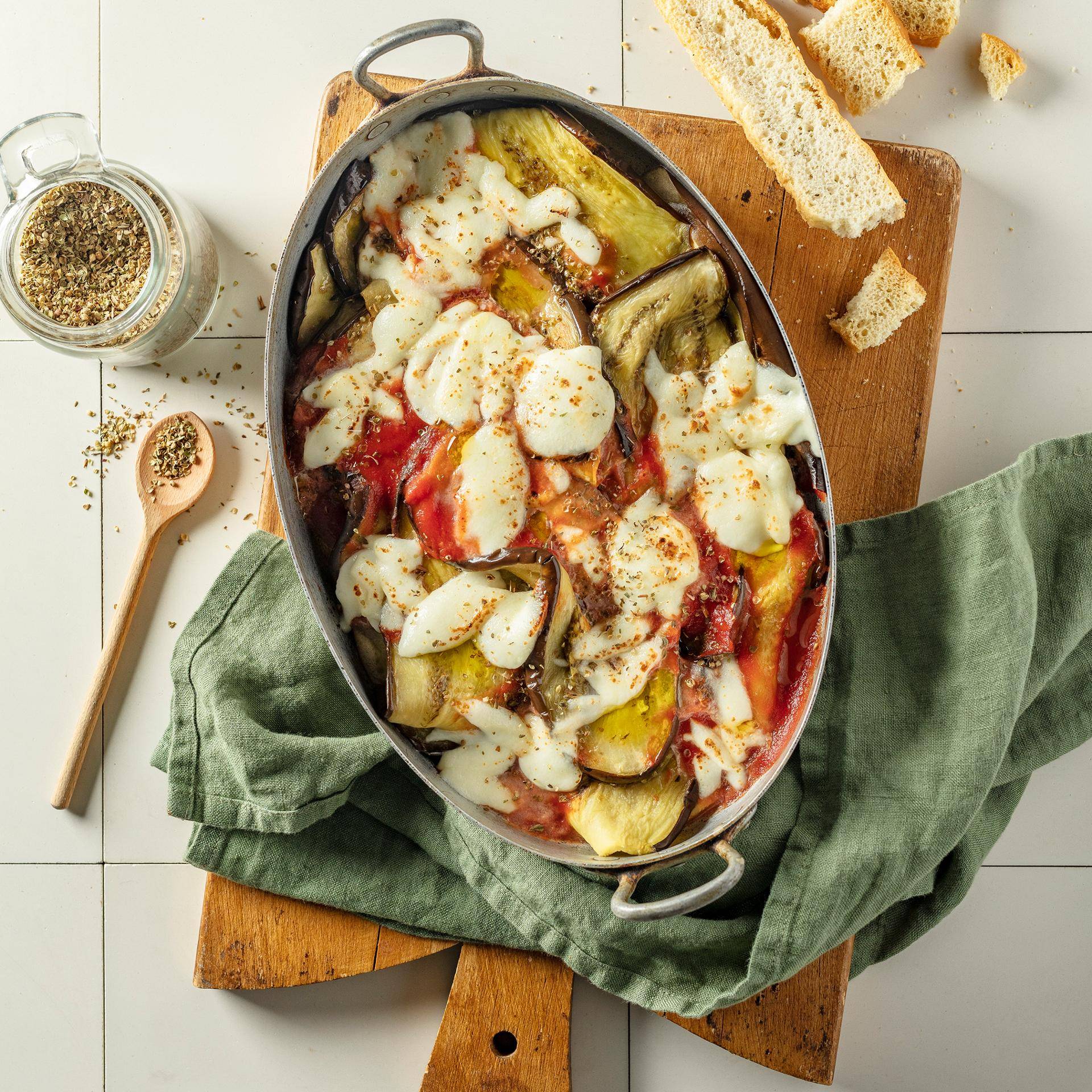 Aubergines della Mama - Recette Fours | Moulinex