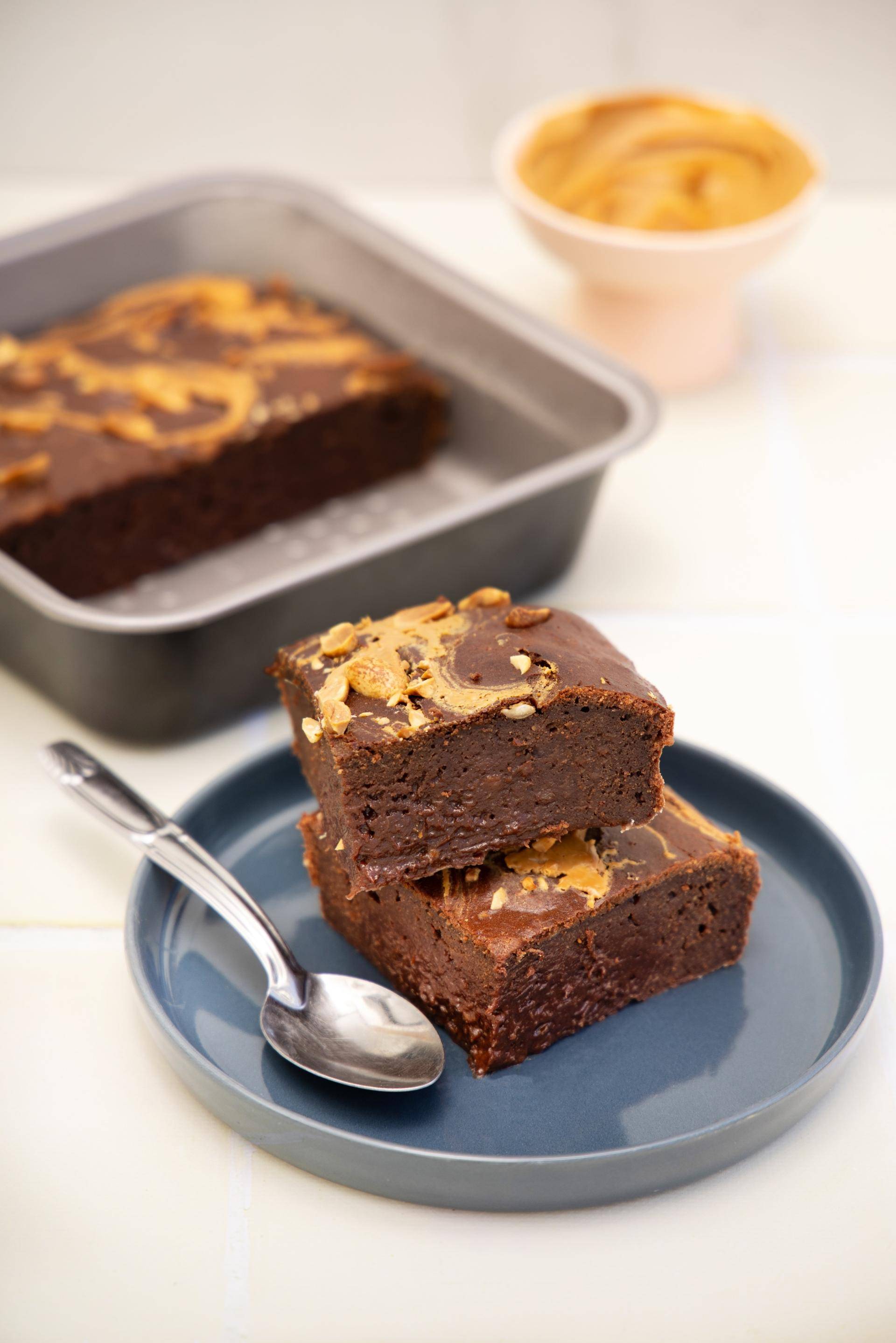 Brownie banane cacahuète - Recette Dual EasyFry&Grill | Moulinex
