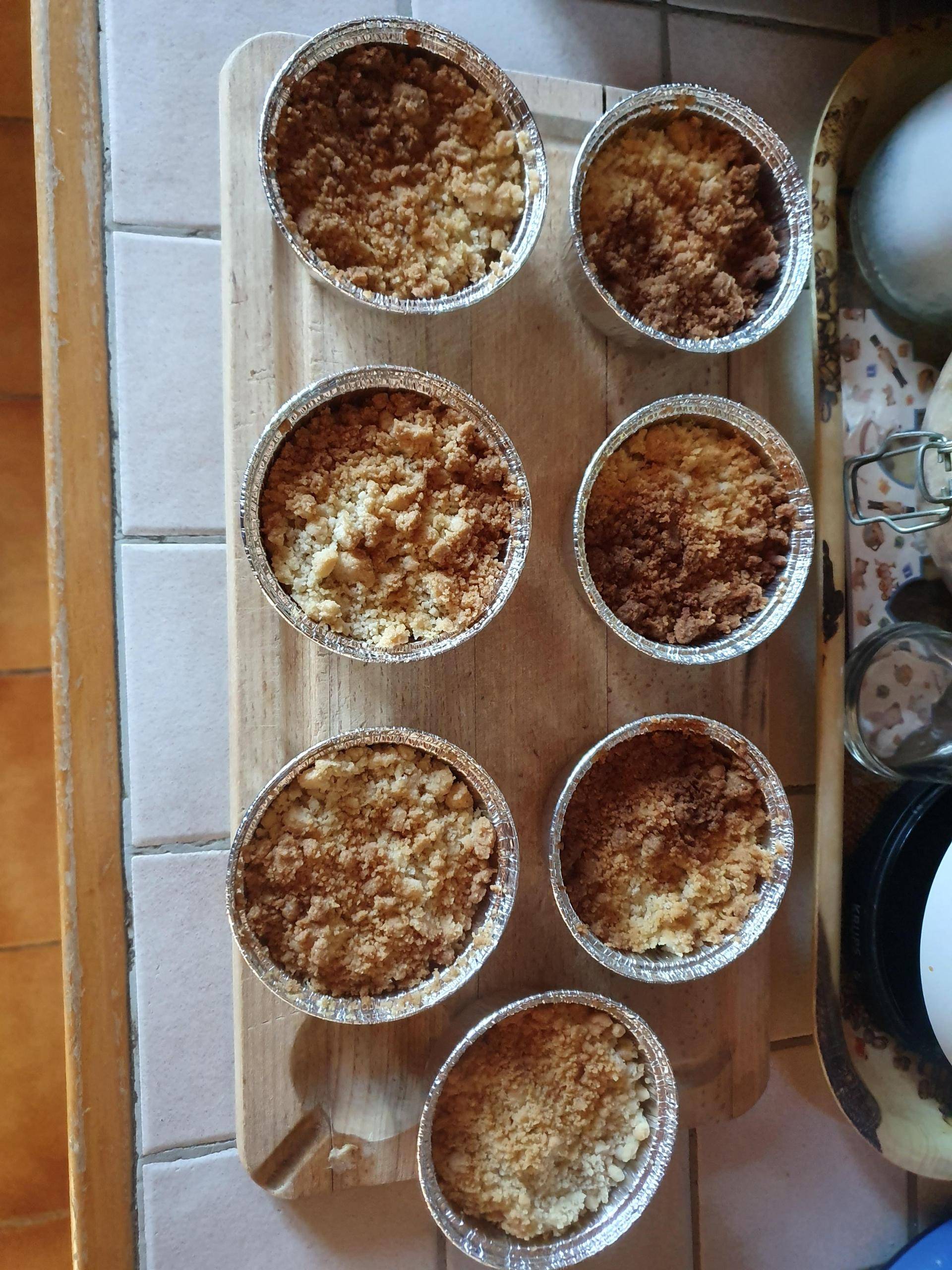 Crumble aux pommes avec l'extra crisp - Recepten Cookeo | Moulinex