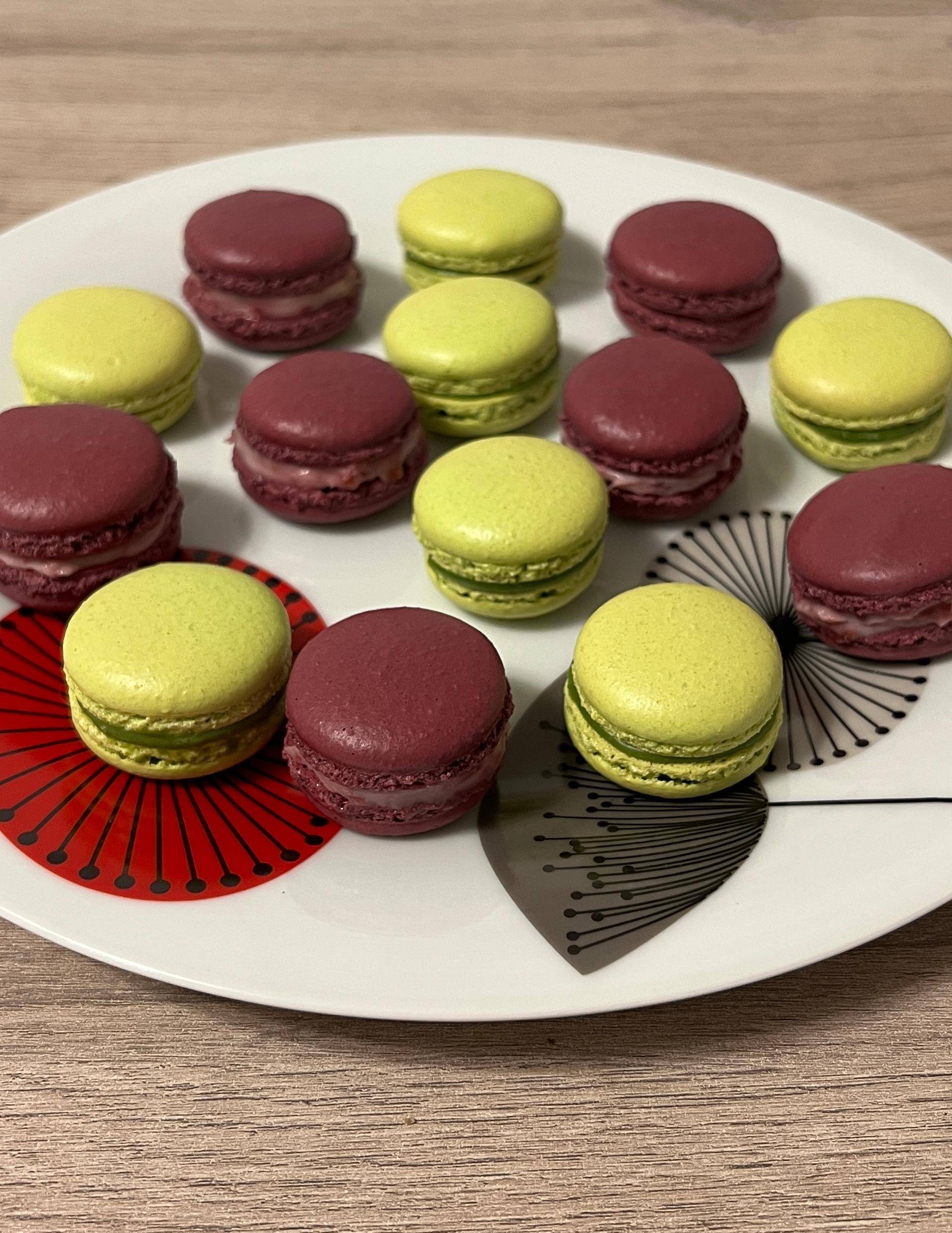 Macaron pistache et Framboise - Recette Companion XL | Moulinex