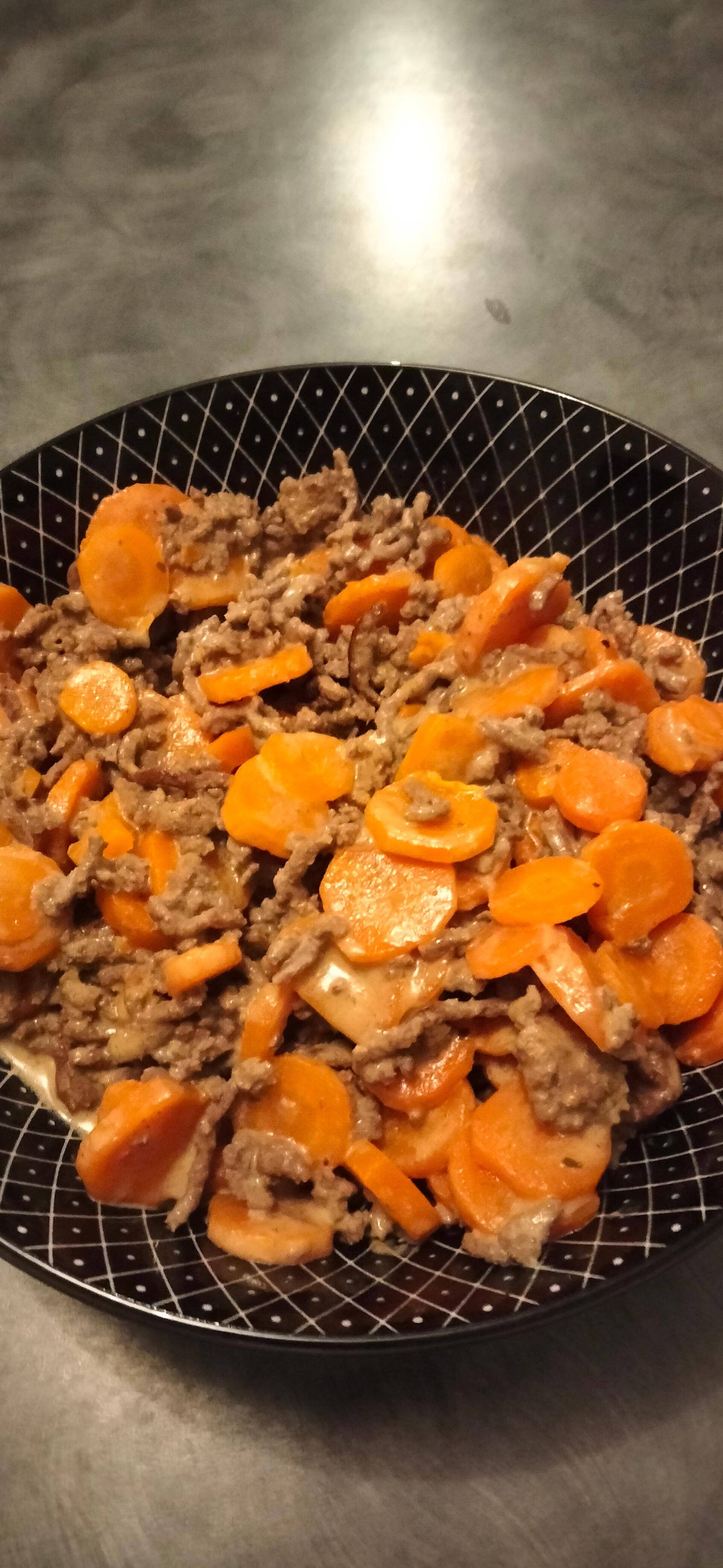 Viande hachée carotte au curry - Recette Cookeo | Moulinex