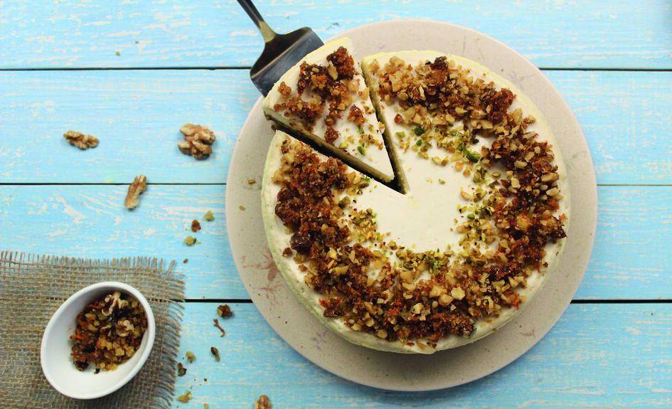 Gâteau au lait d'amande et aux noix - Recepten Perfectmix + | Moulinex