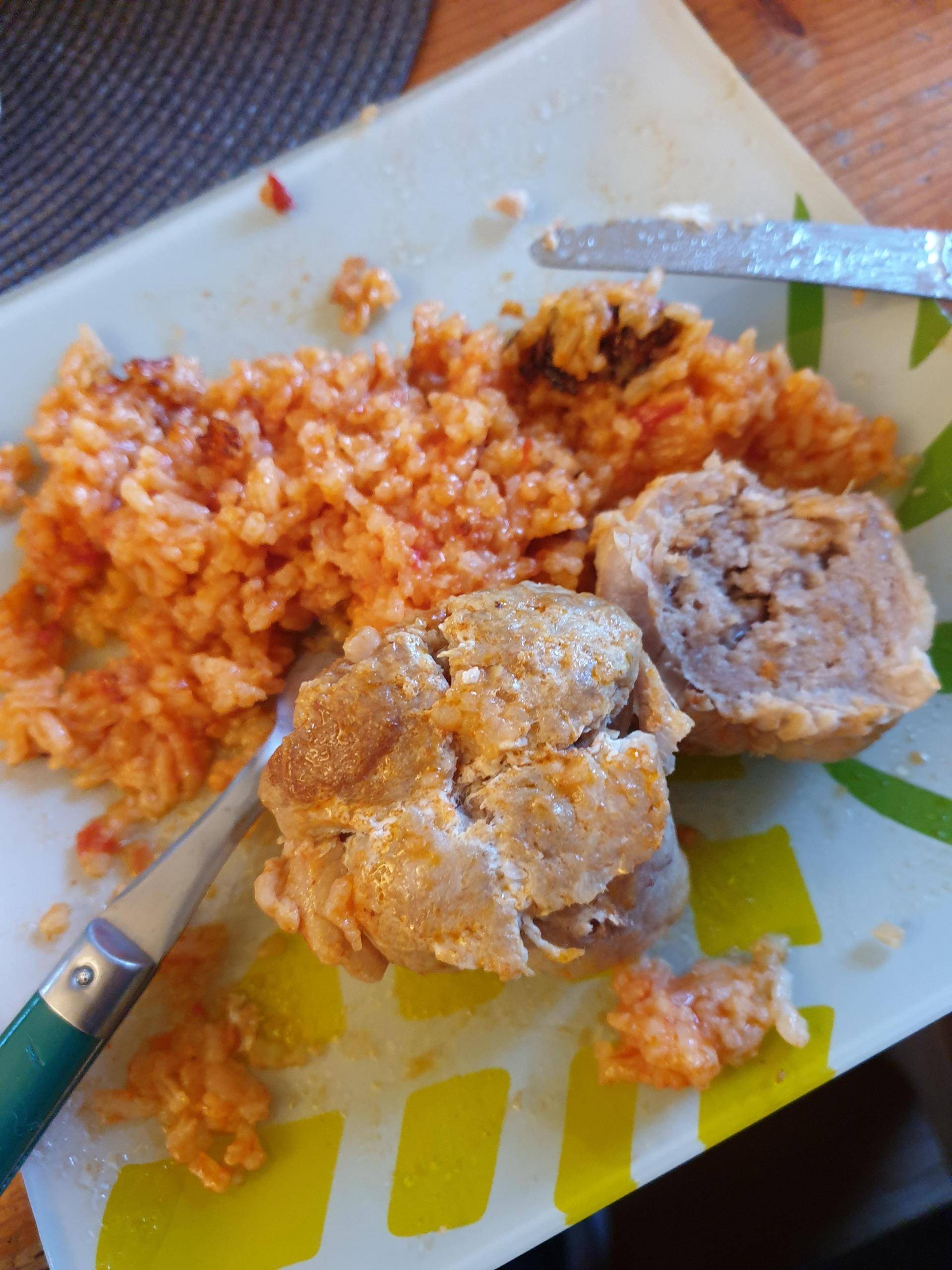 Paupiettes de porc à la tomate et riz - Recepten Cookeo | Moulinex