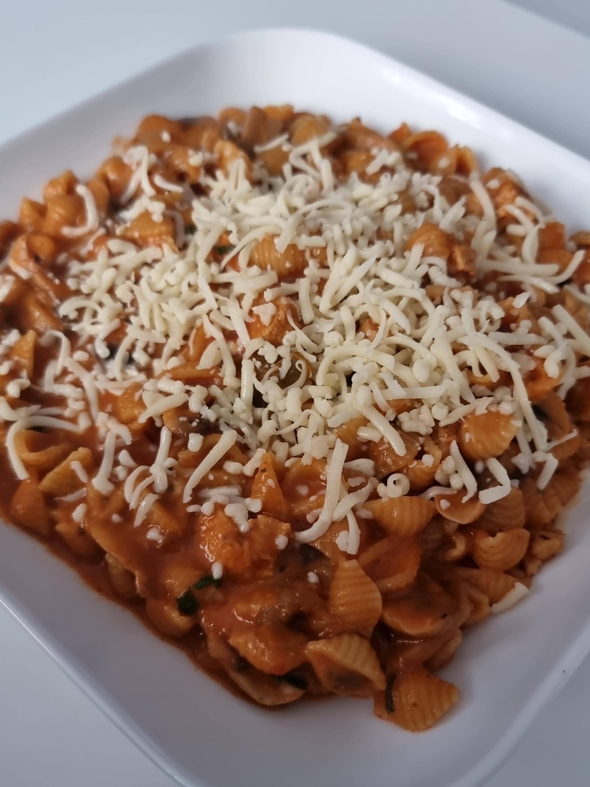 One pot pasta poulet champignons - Recette Cookeo | Moulinex