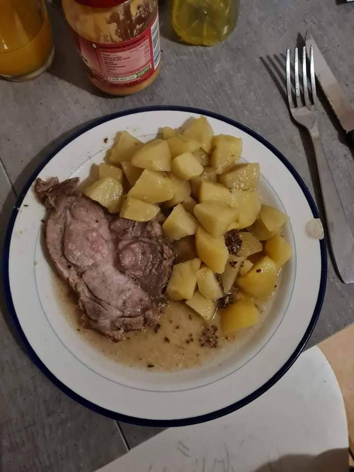 Rôti de porc à la moutarde à l'ancienne - Recepten Cookeo | Moulinex