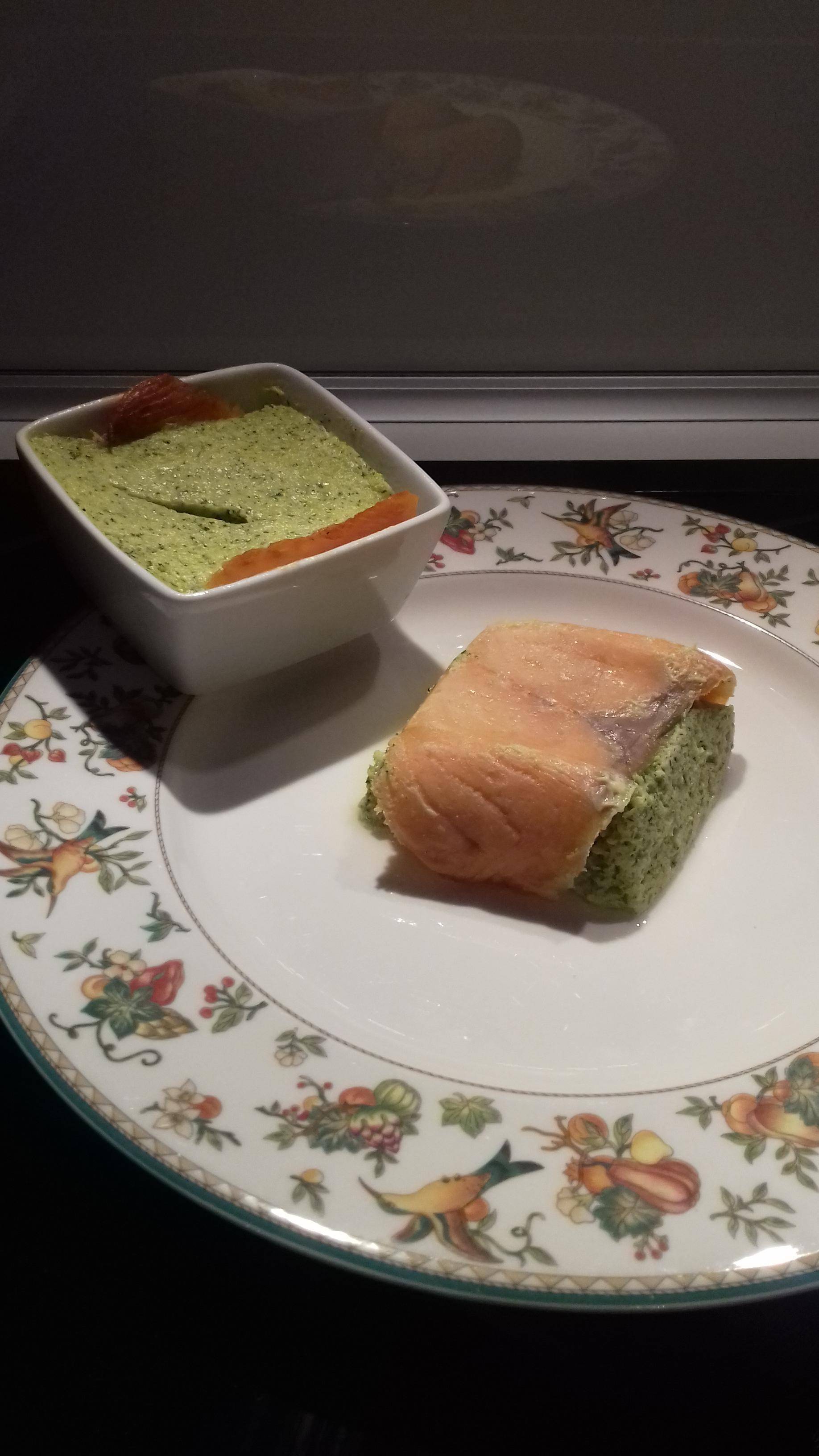 Mousses de courgettes au saumon - Recepten Companion Connect XL | Moulinex