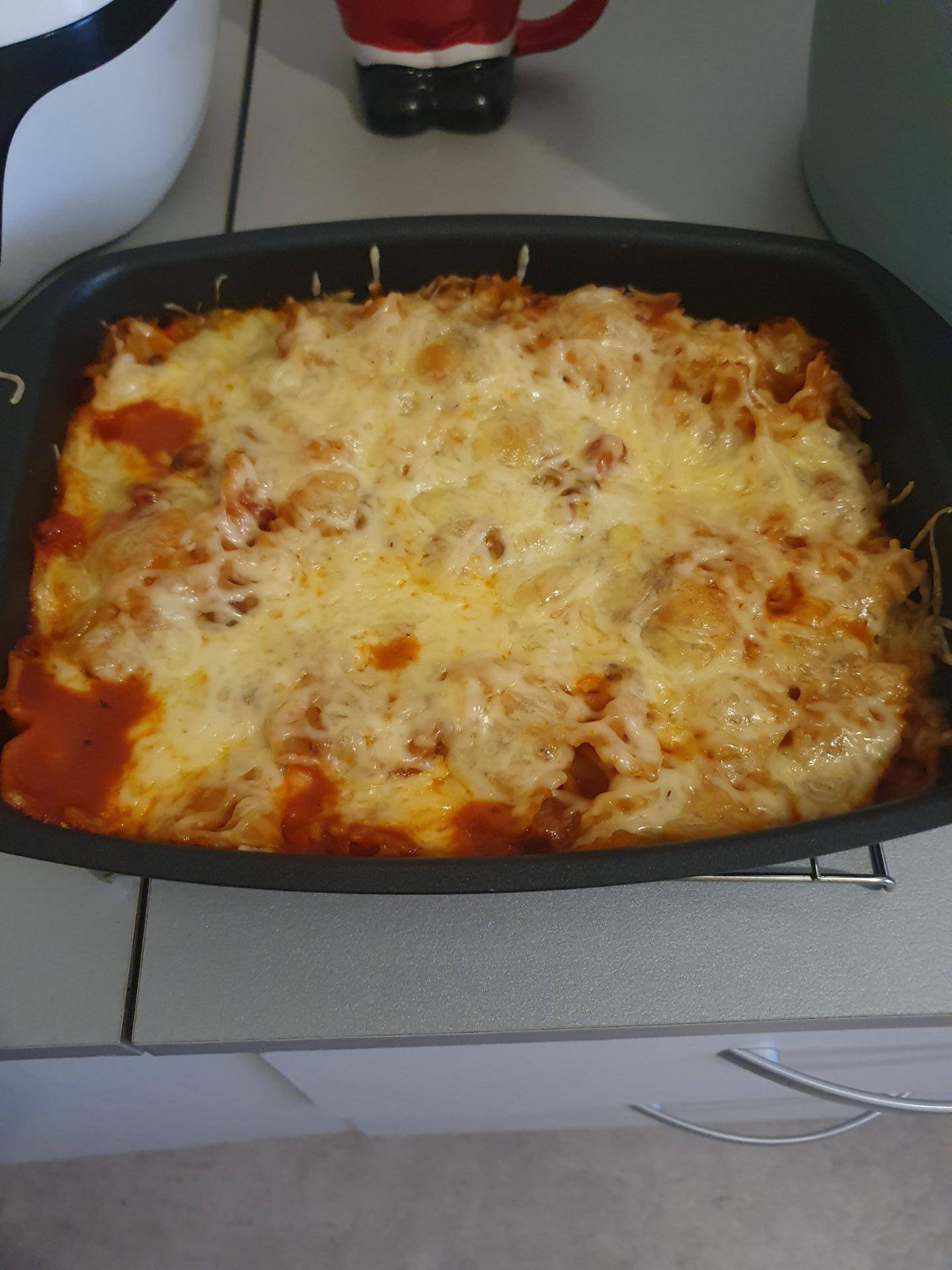 Gratin de pâte, champignons et mozzarella - Recepten Cookeo 10in1 | Moulinex