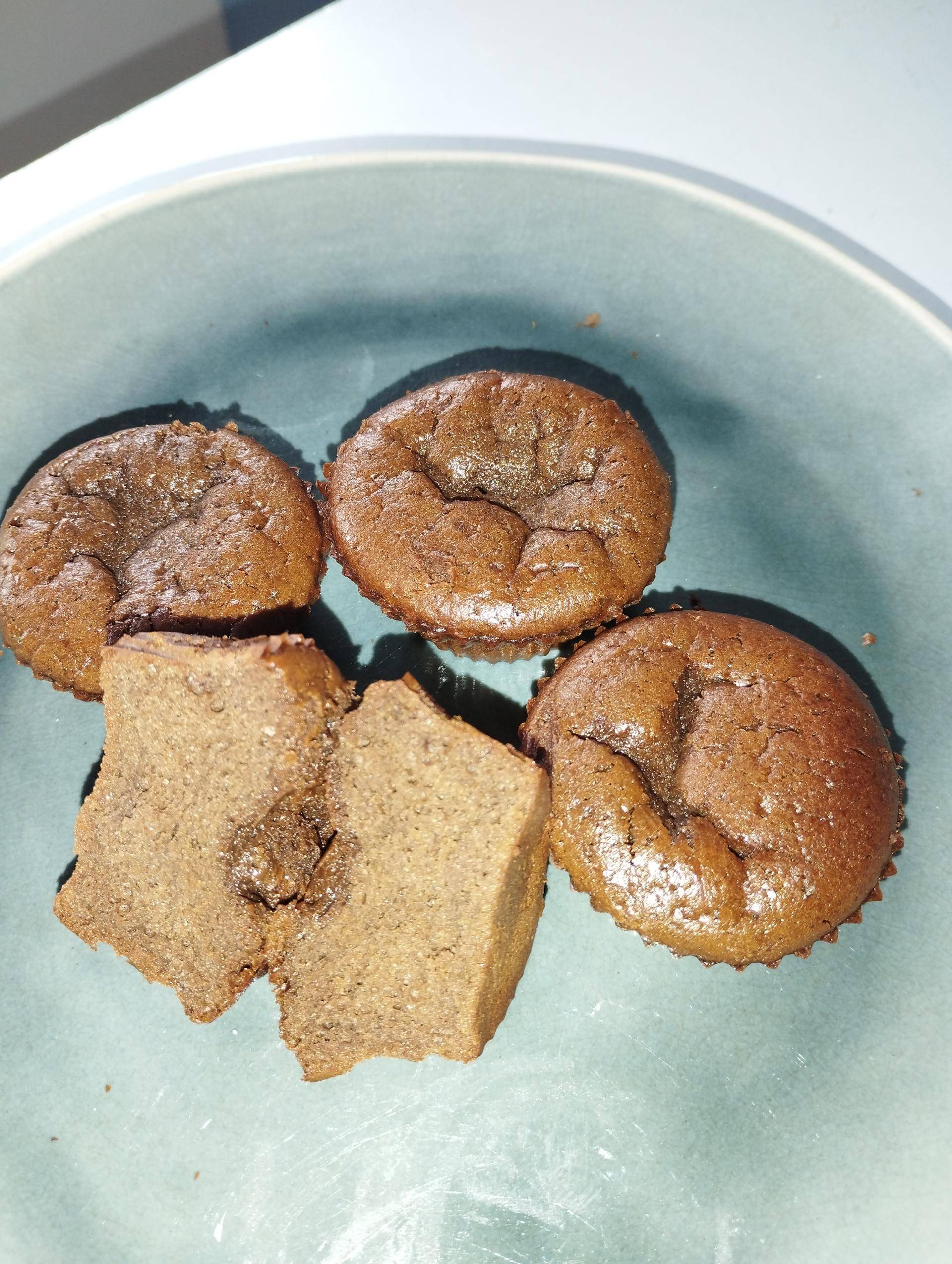 Muffin choco 0 lait 0 gluten 0 sucre - Recette Companion Connect XL | Moulinex