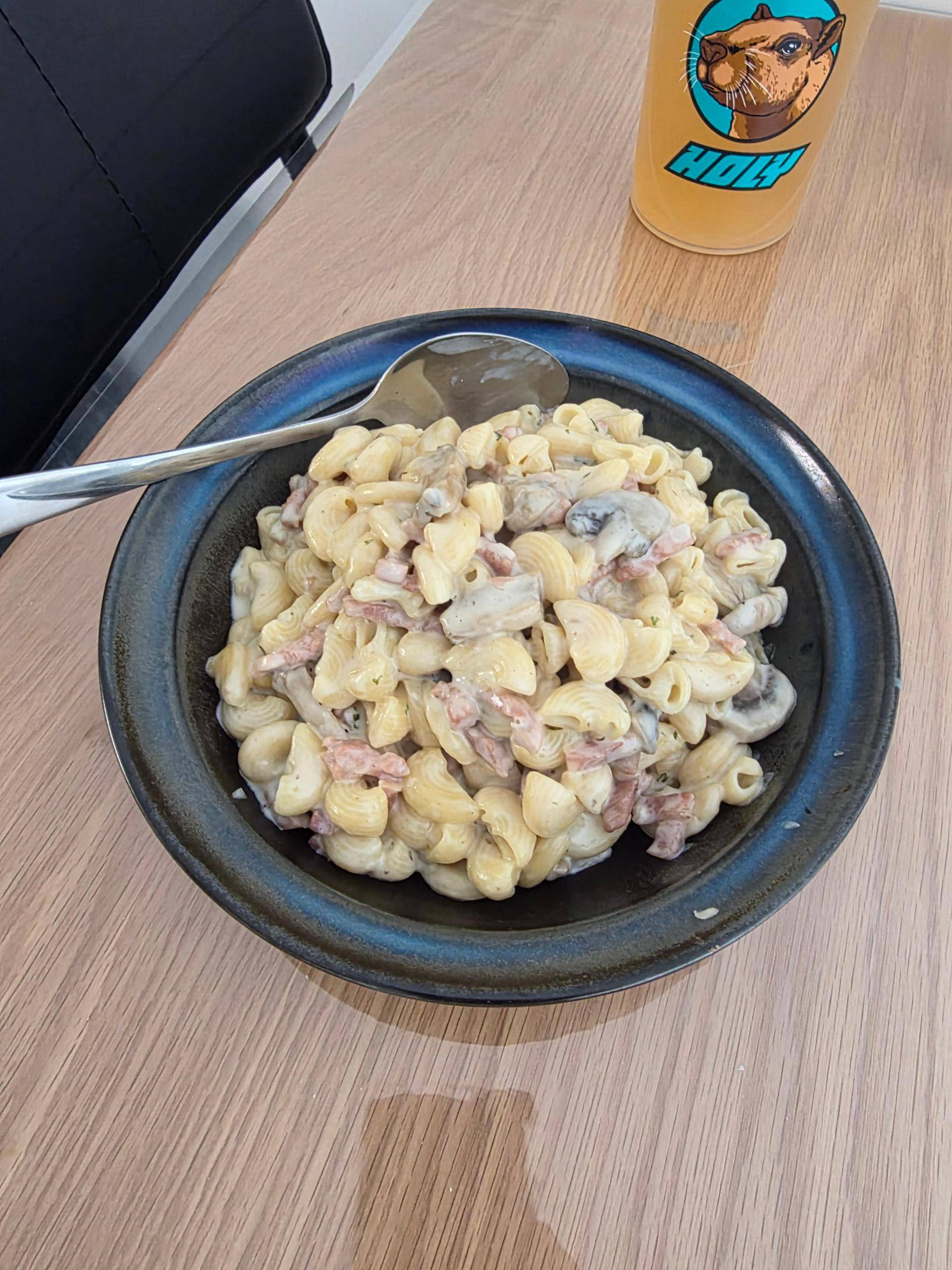 Pâtes au Lardon et boursin - Recepten Companion Connect XL | Moulinex