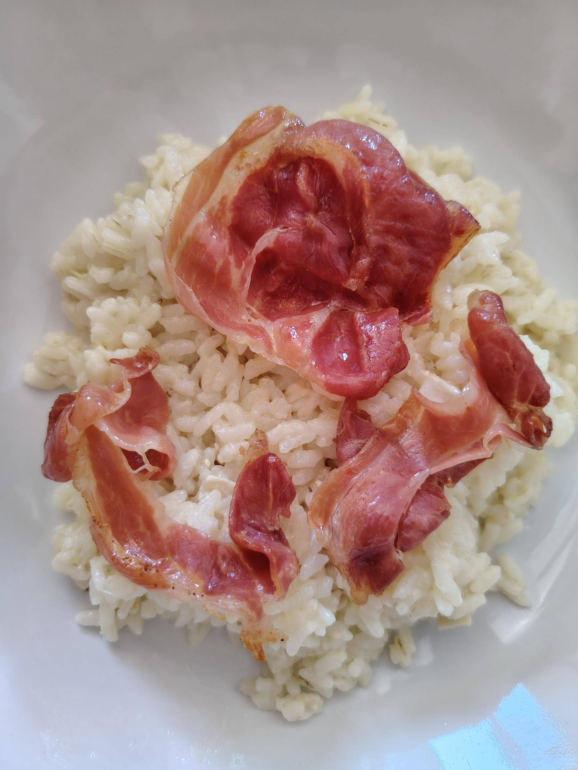 Risotto au crotin de chèvre et jambon de pays - Recepten Cookeo | Moulinex