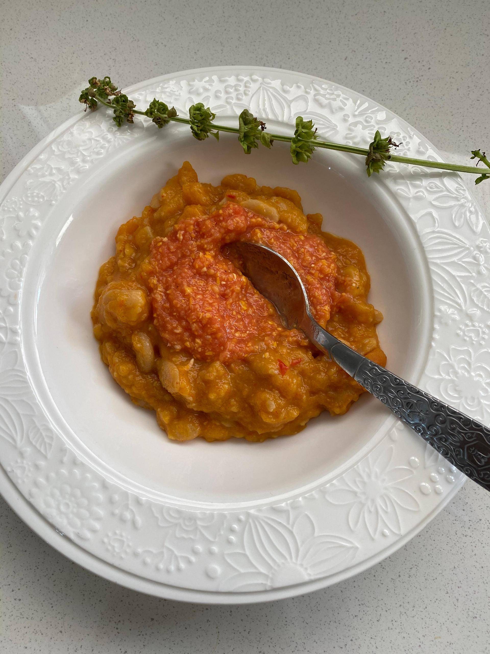 Flageolets avec courge (plat chilien adapté) - Recepten Companion Connect XL | Moulinex
