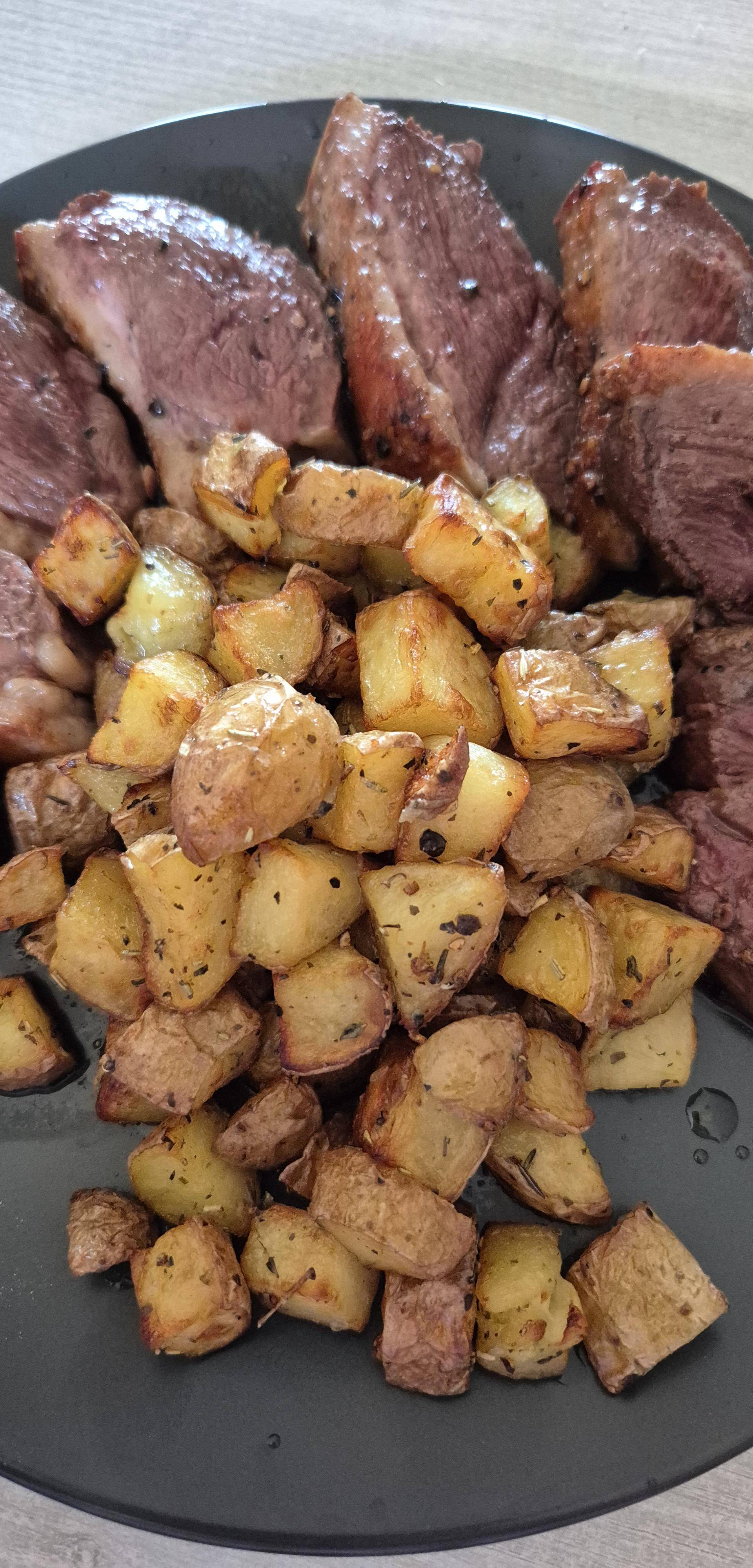 Pomme de terre rissolées à la graisse de canard et herbes de Provence - Recette Cookeo Infinity Autostir | Moulinex