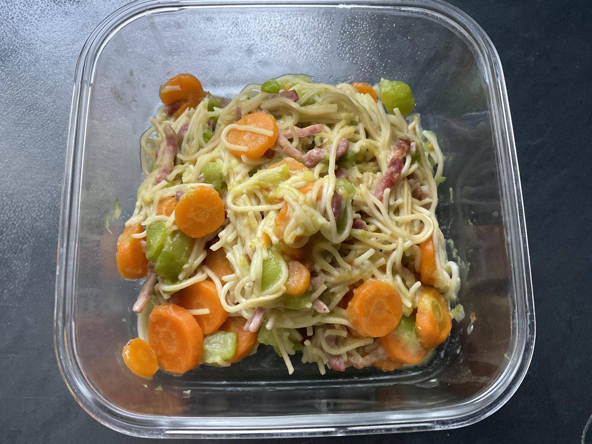 Pasta pot noodles courgettes carottes - Recette Cookeo V3 | Moulinex
