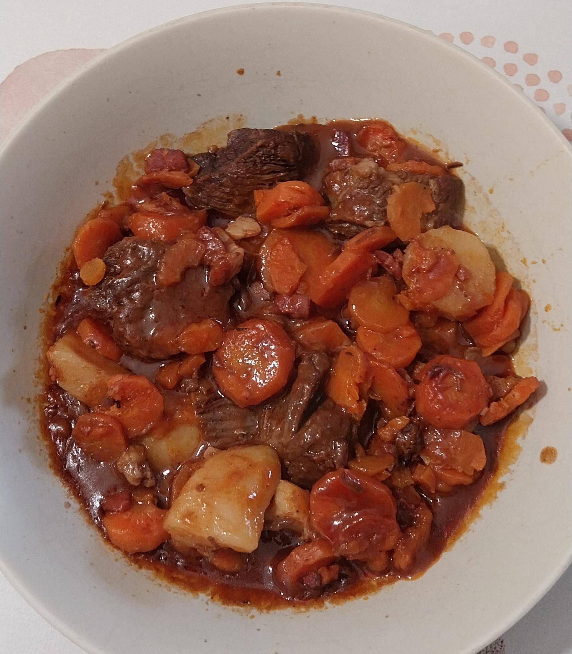 Bœuf braisé aux carottes (extrait de "la cuisine délice") - Recette Cookeo V3 | Moulinex