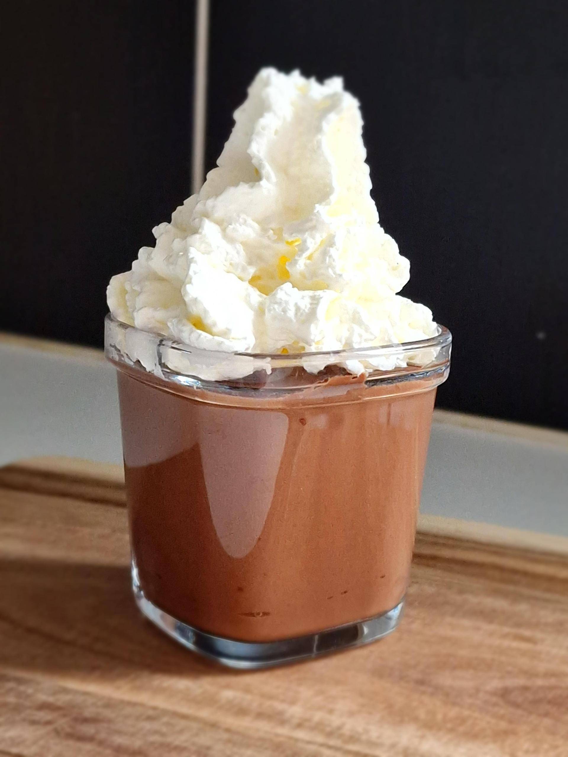 Petits pots crème chocolat facon liégeois - Recepten Companion Connect XL | Moulinex