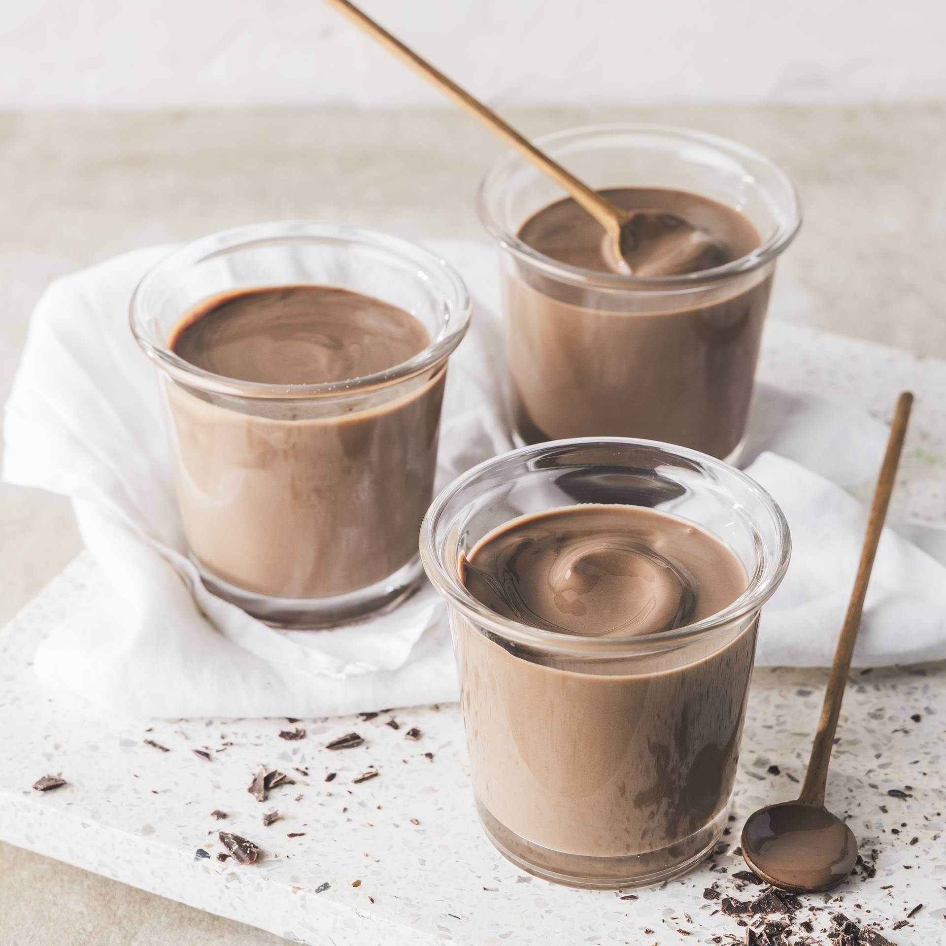 Yaourt velouté au chocolat - Recette Easy fry Silence XL / Essential XL | Moulinex